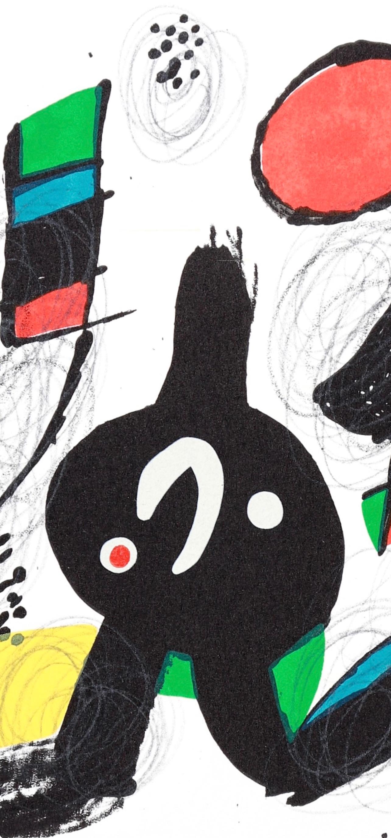 Joan Miro, The Acid Melody, from La Melodie acide, 1980 - Print by Joan Miró