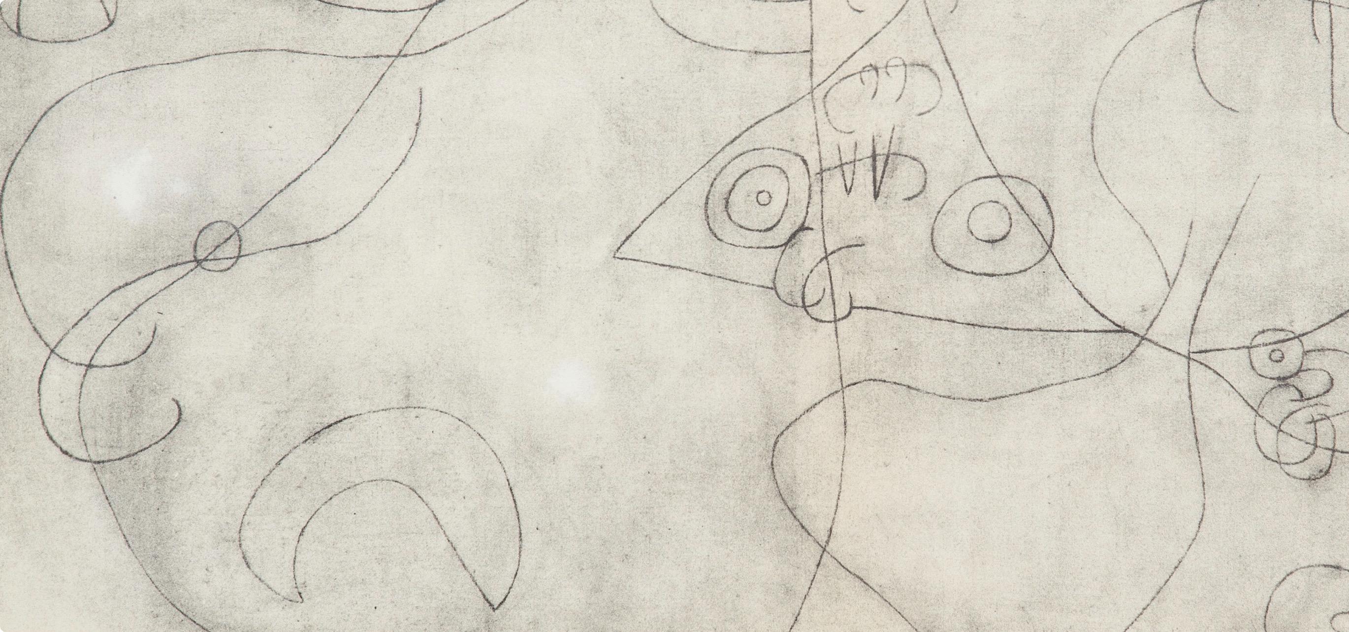 Joan Miro, The Awakening, from Miro 1959–1960, 1961 (after) - Surrealist Print by Joan Miró