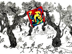 Joan Miró - La fiesta - Litografía original