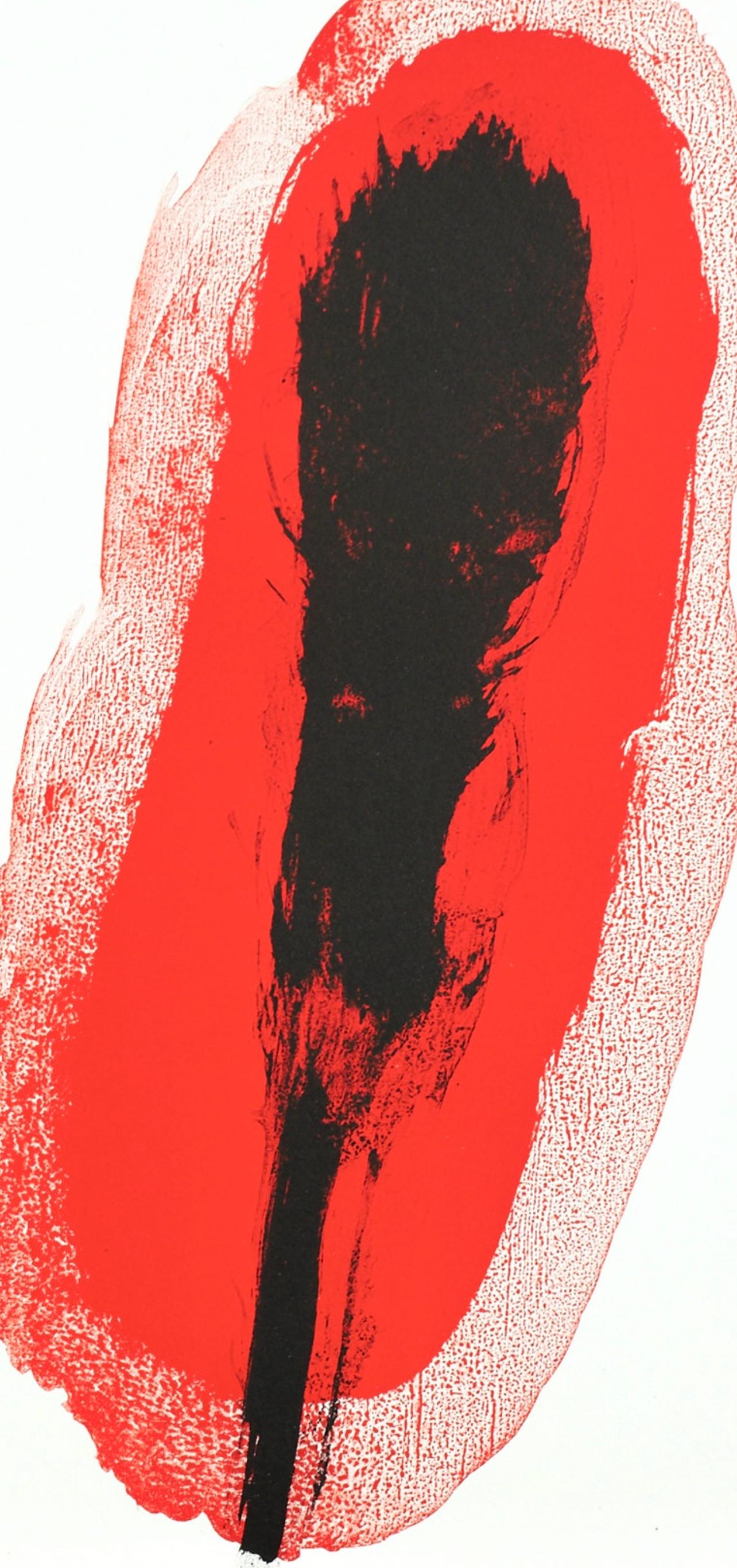 Joan Miro, The Ring, from Derriere le miroir, 1961 - Surrealist Print by Joan Miró