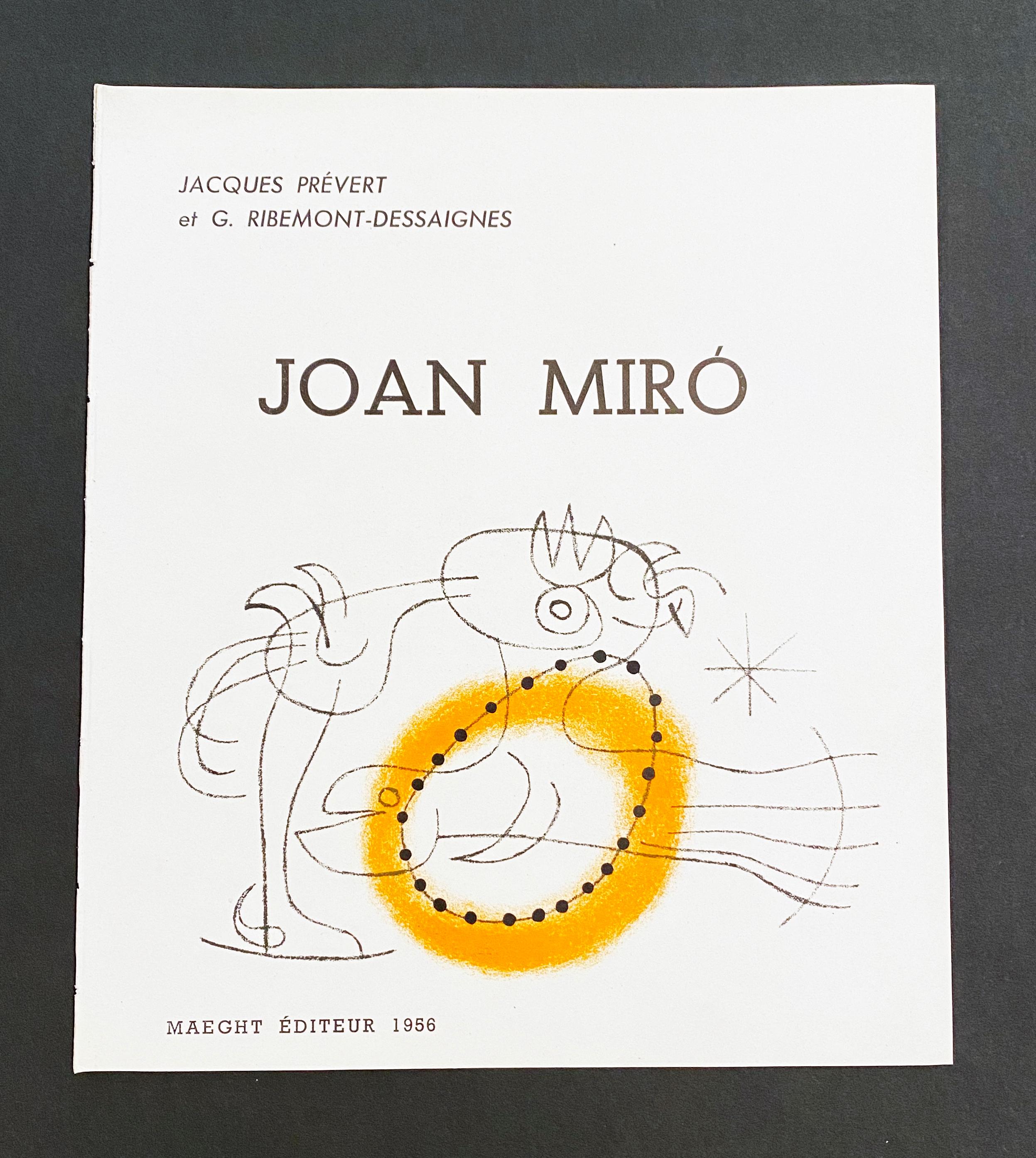Joan Miro (Title Page) - Print by Joan Miró