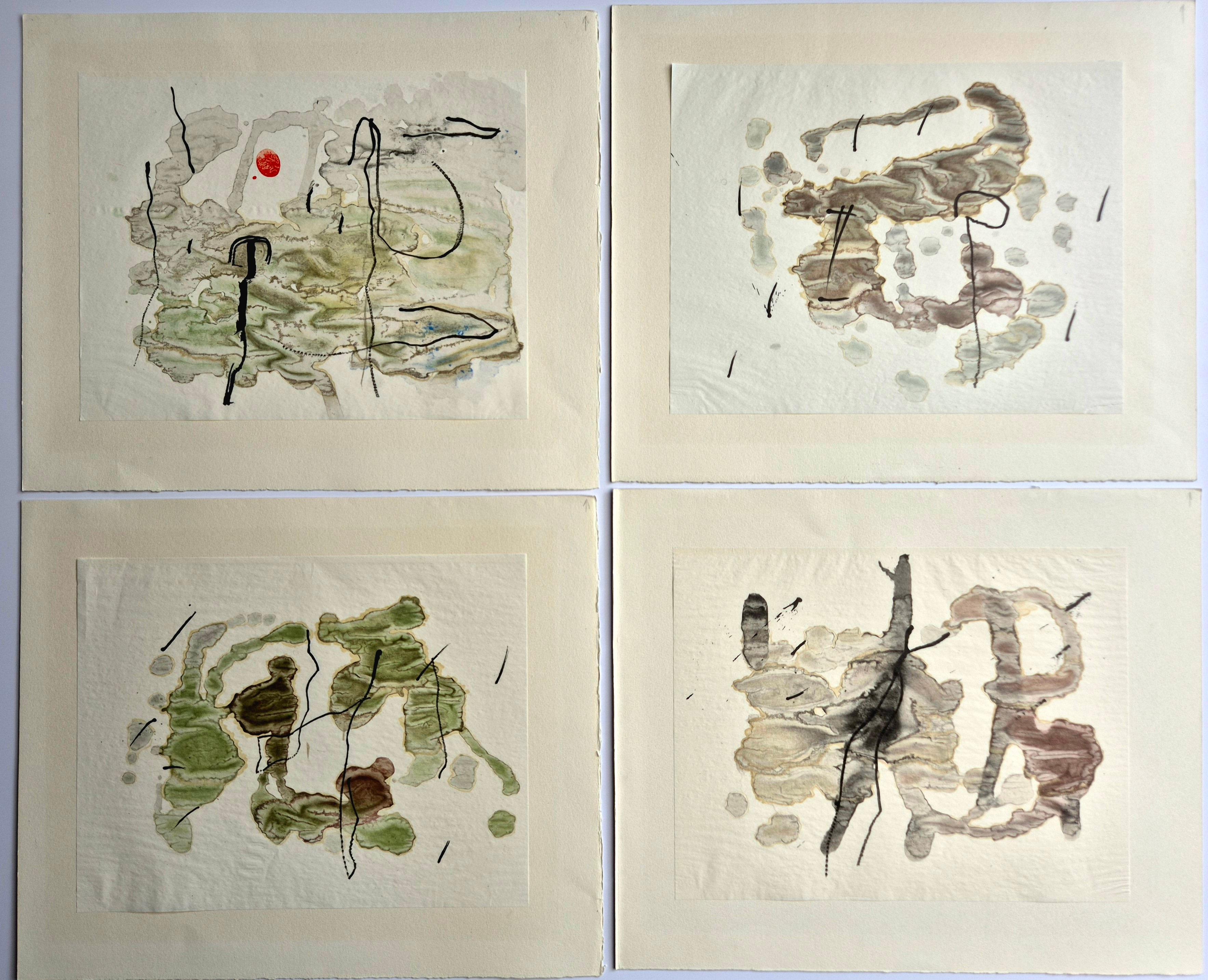 Joan Miró -- Trace sur l'eau For Sale 2