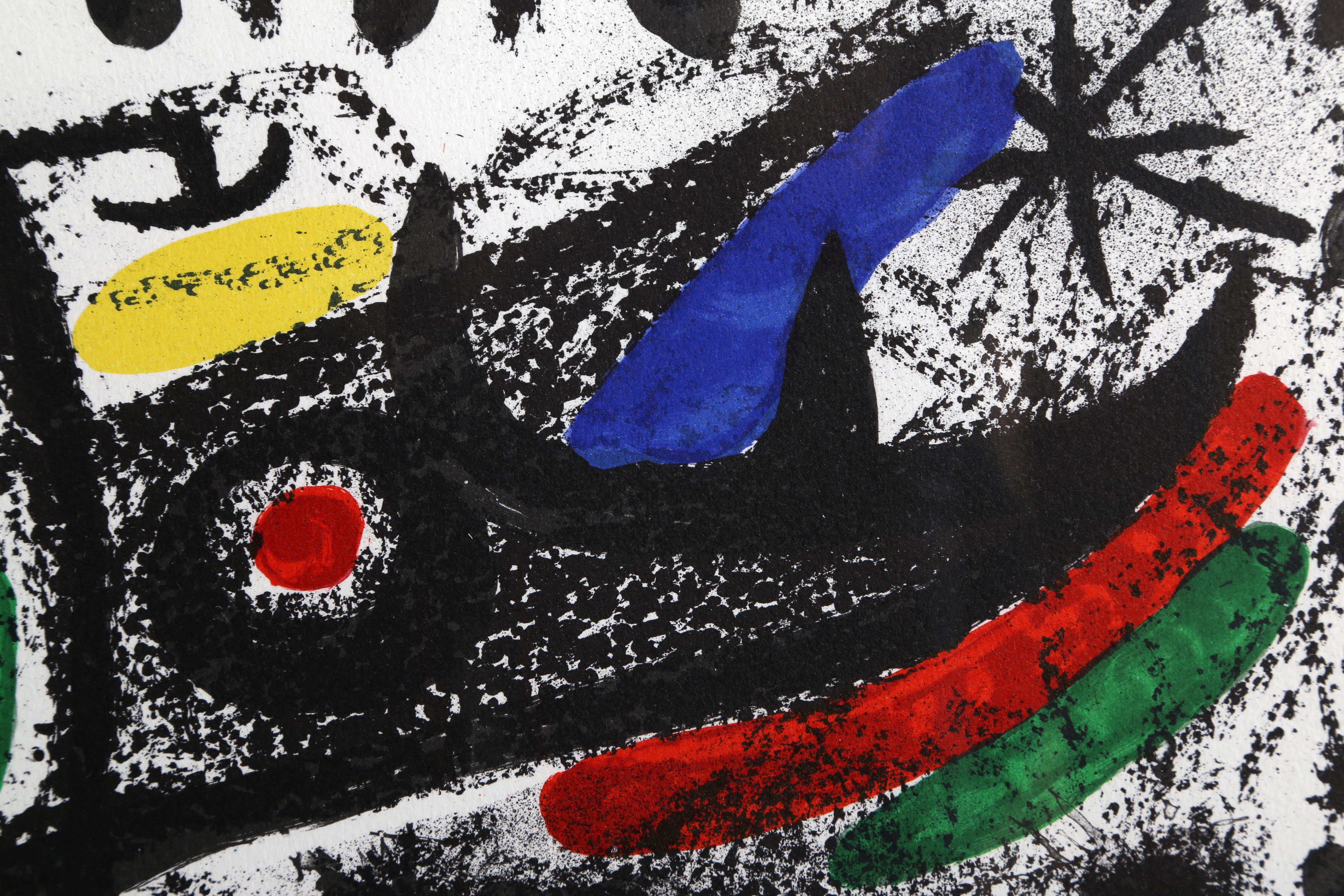 Joan Miro und Katalonien - Litografia di Joan Miró in vendita 1