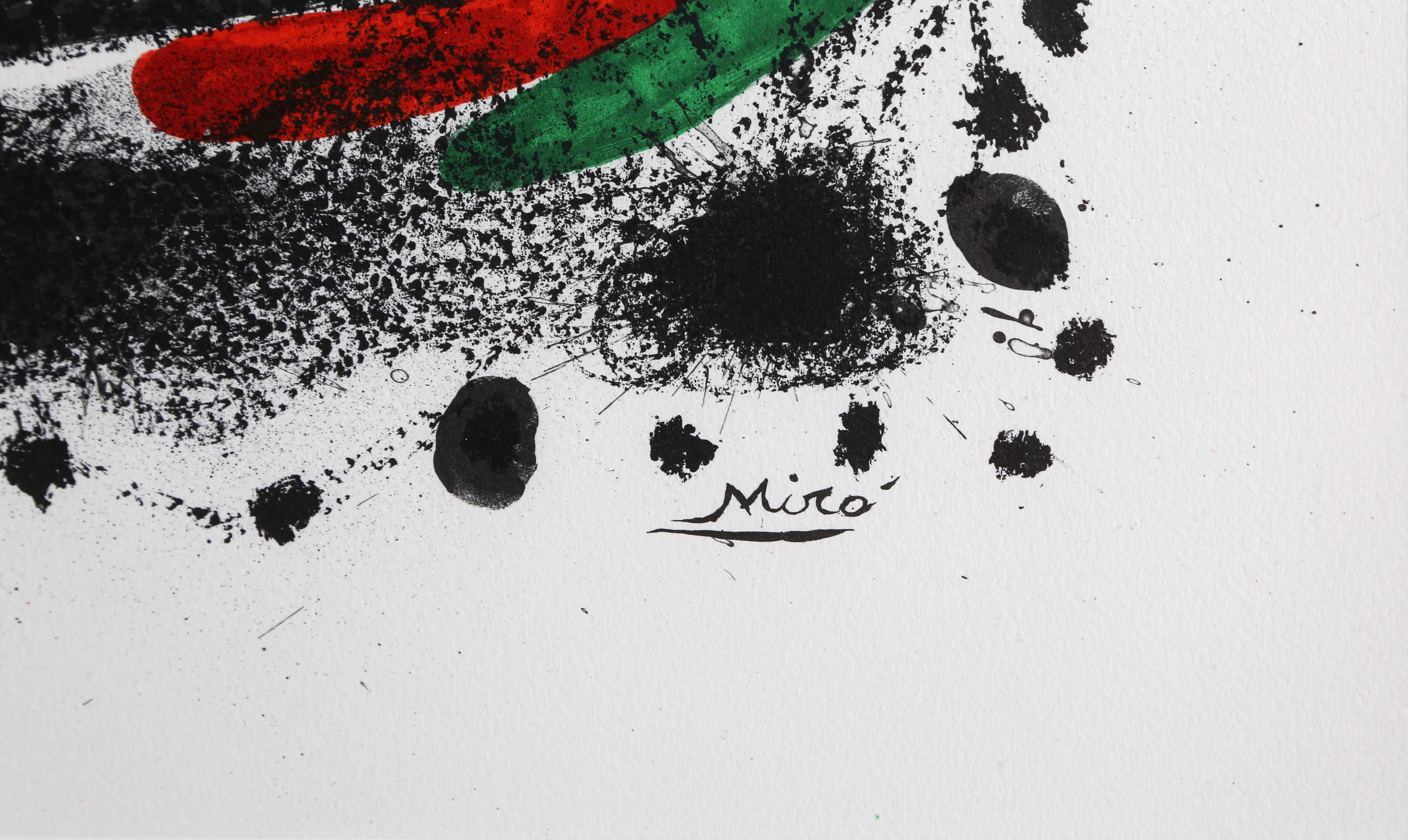 Joan Miro und Katalonien - Litografia di Joan Miró in vendita 3