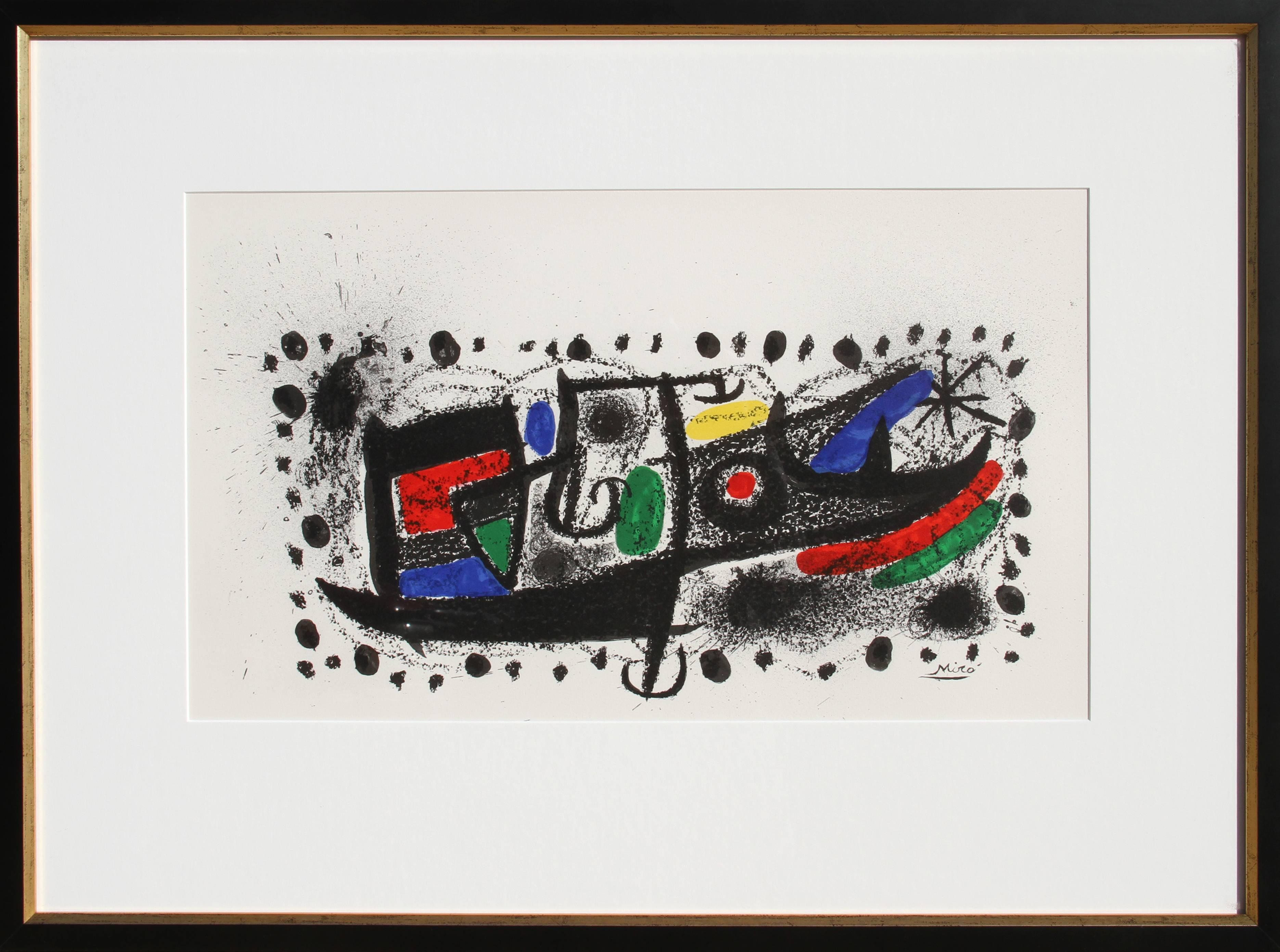 Artista: Joan Miro, spagnolo (1893 - 1983)
Titolo: Joan Miro e Katalonien
Anno: 1969
Medio: Litografia su Arches, firmata nella lastra
Dimensioni: 20 pollici x 26 pollici (50,8 cm x 66,04 cm)
Cornice: 21 x 28,5 pollici

Stampatore: La Poligrafia,