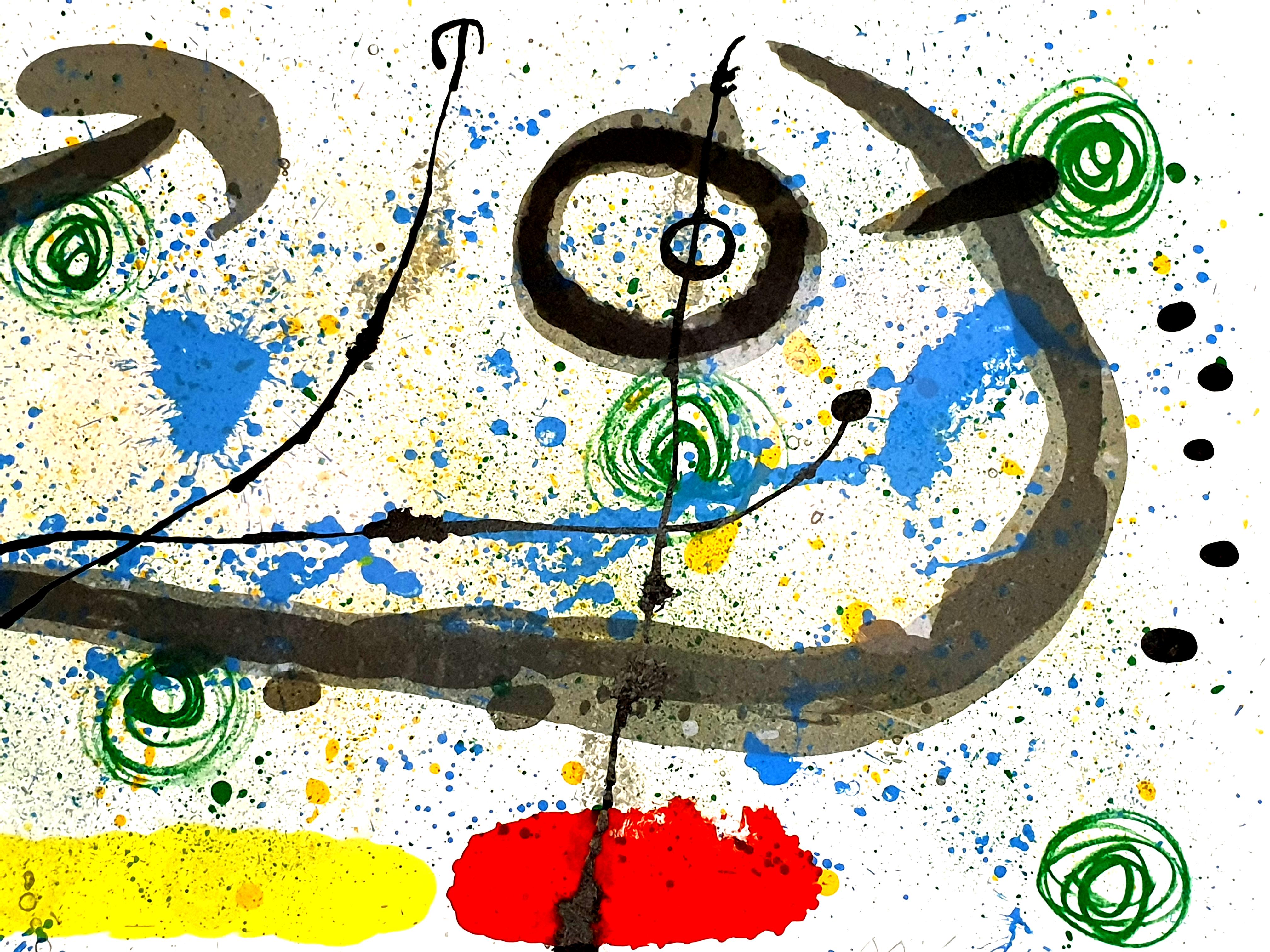 Joan Miro - Plate 8, from Lézard aux plumes d'or For Sale 5