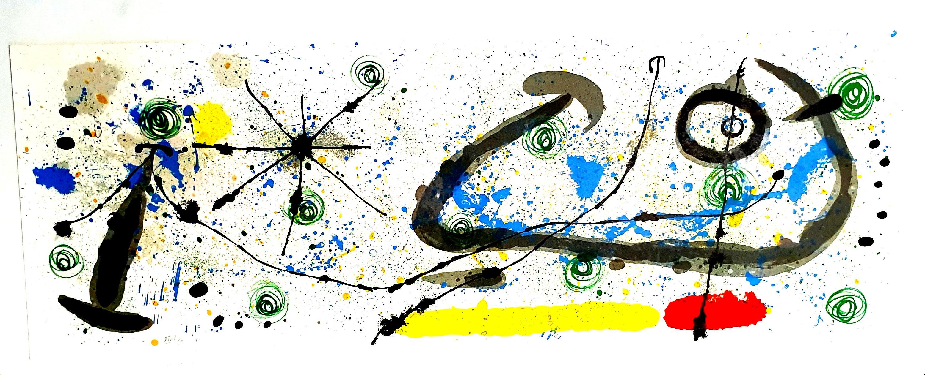 Joan Miro - Plate 8, from Lézard aux plumes d'or For Sale 6