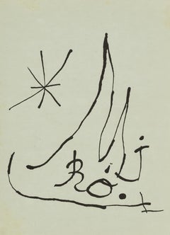 Joan Miro, Untitled, from Album 19, 1963