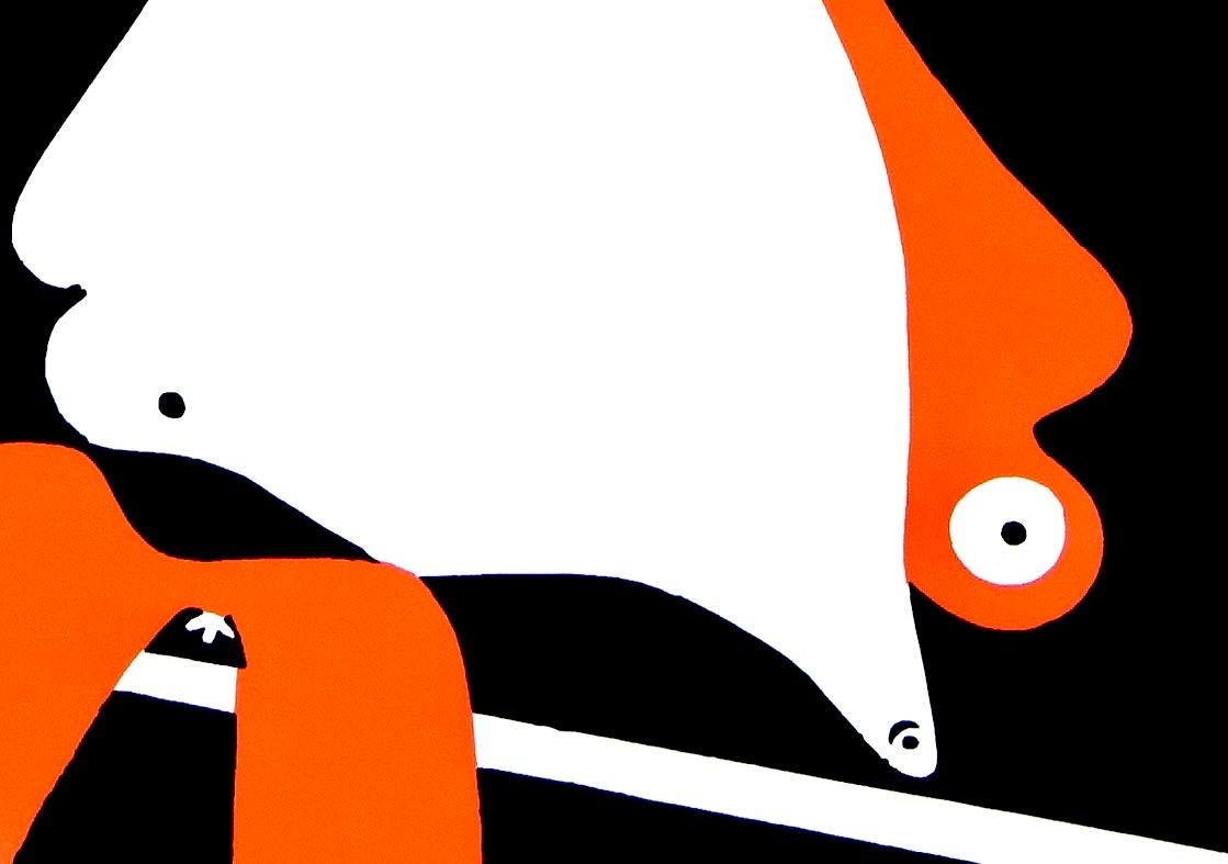 Joan Miro, Untitled, from Cahiers d'art, 1934 (Schwarz), Abstract Print, von Joan Miró