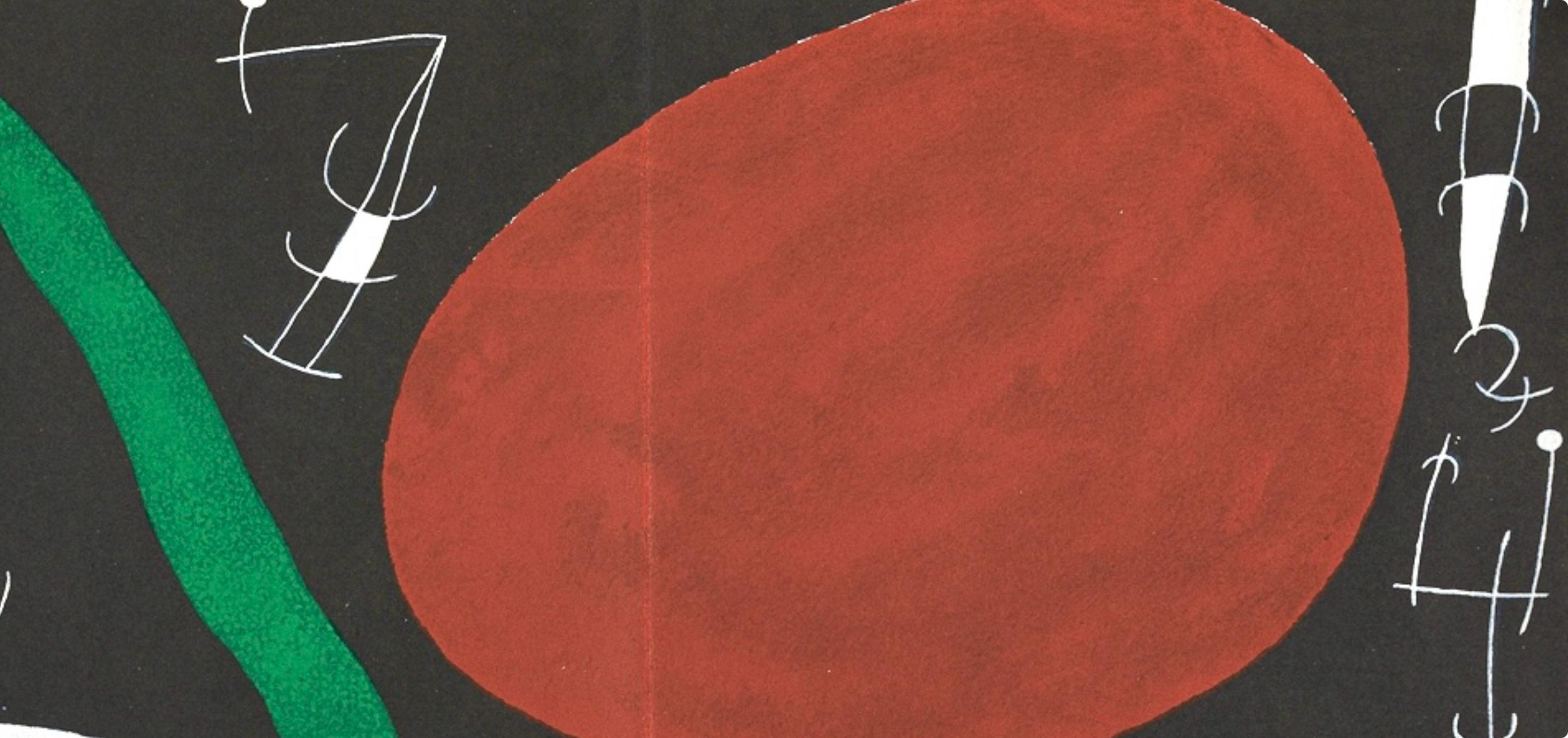 Joan Miro, Untitled, from Derriere le miroir, 1967 (after) - Print by Joan Miró