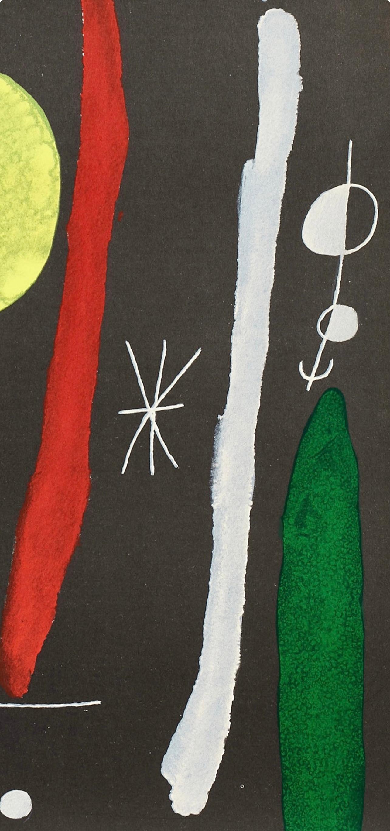Joan Miro, Untitled, from Derriere le miroir, 1967 (after) - Surrealist Print by Joan Miró