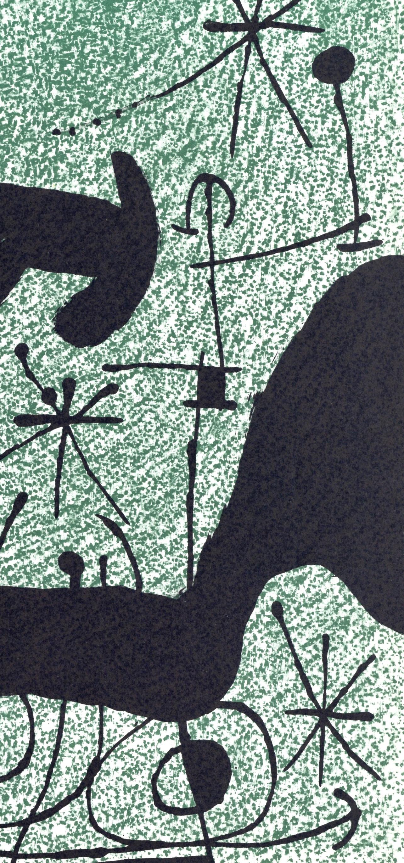 Joan Miro, Untitled, from Derriere le miroir, 1967 - Surrealist Print by Joan Miró