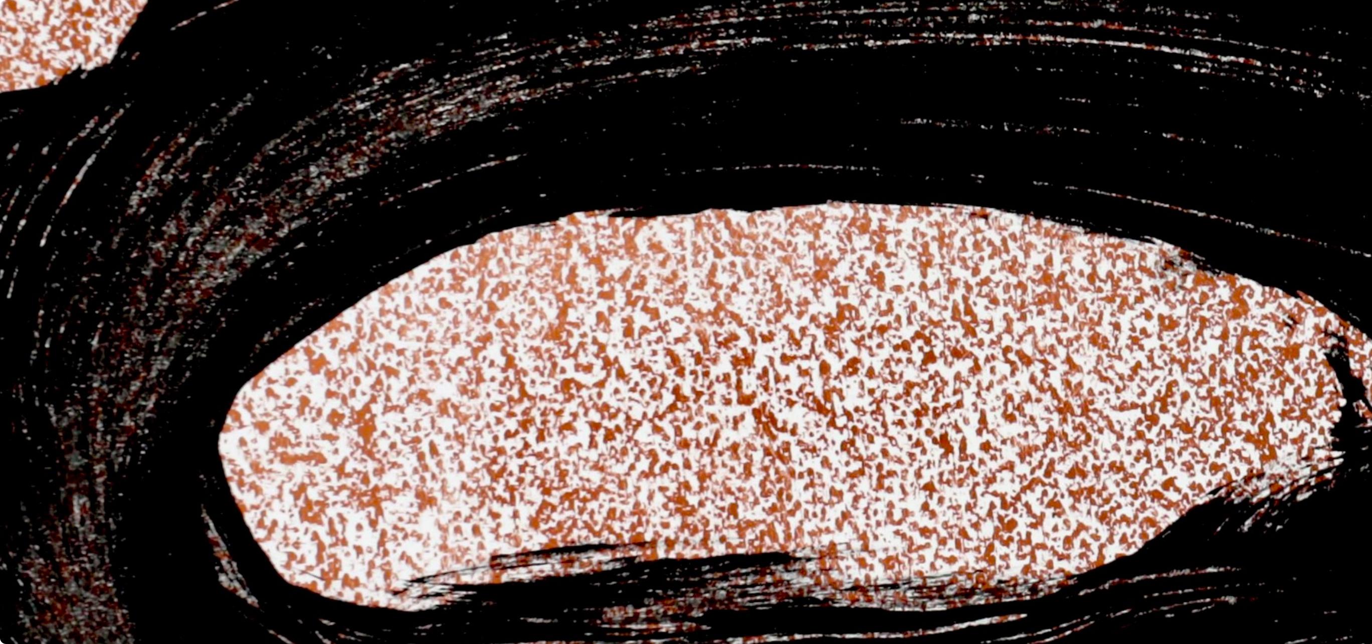 Joan Miro, Untitled, from Derriere le miroir, 1967 - Black Abstract Print by Joan Miró