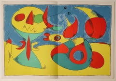 Joan Miró -- Sin título de Derriere le Miroir
