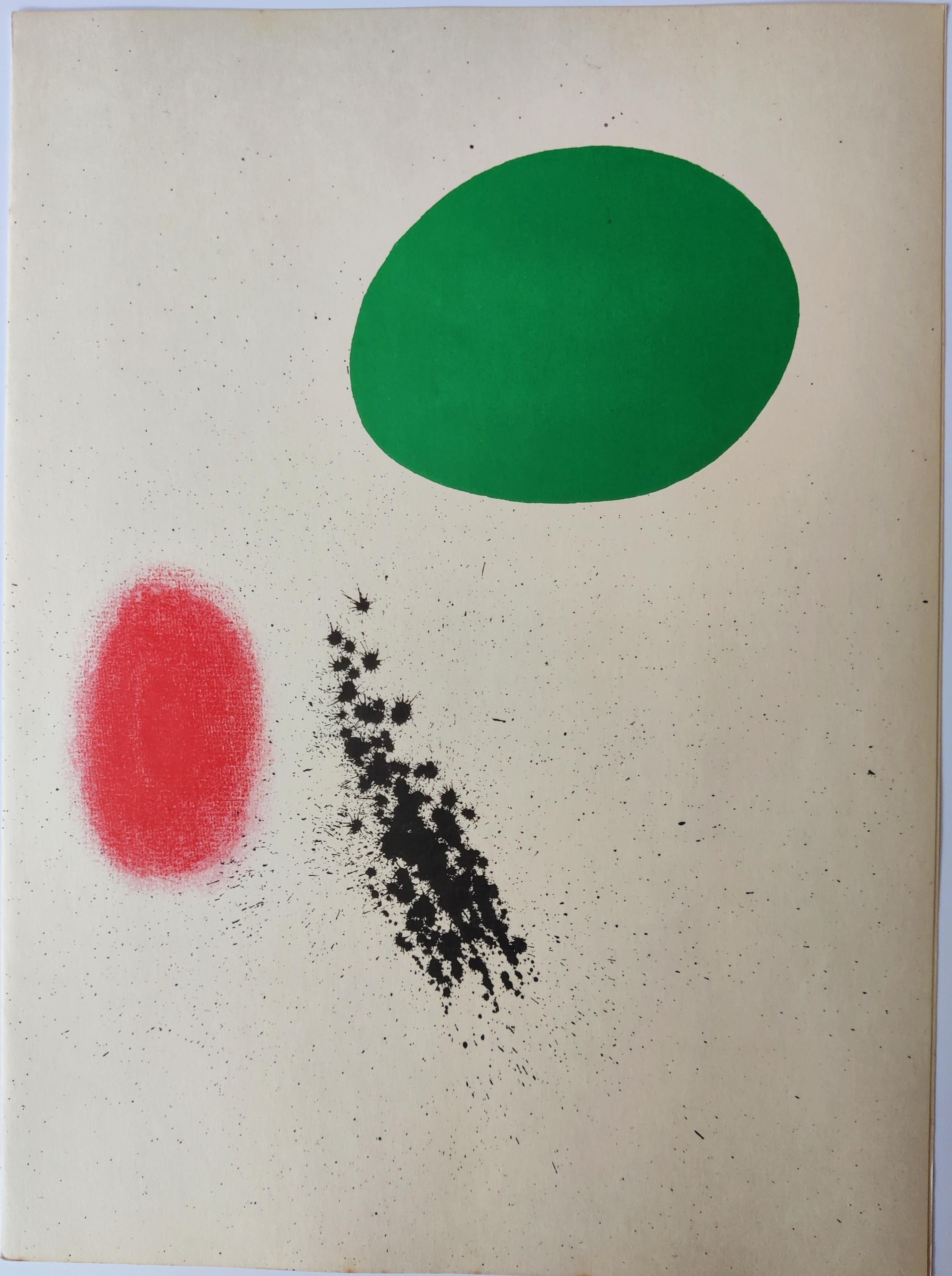 Joan Miró
Untitled from Derriere le Miroir, 1961
Original lithograph. 
Unsigned
Size 37.7 x 27.6 cm
Published by Maeght Editeur, Paris
Reference: 924802-1969
FREE SHIPPING
