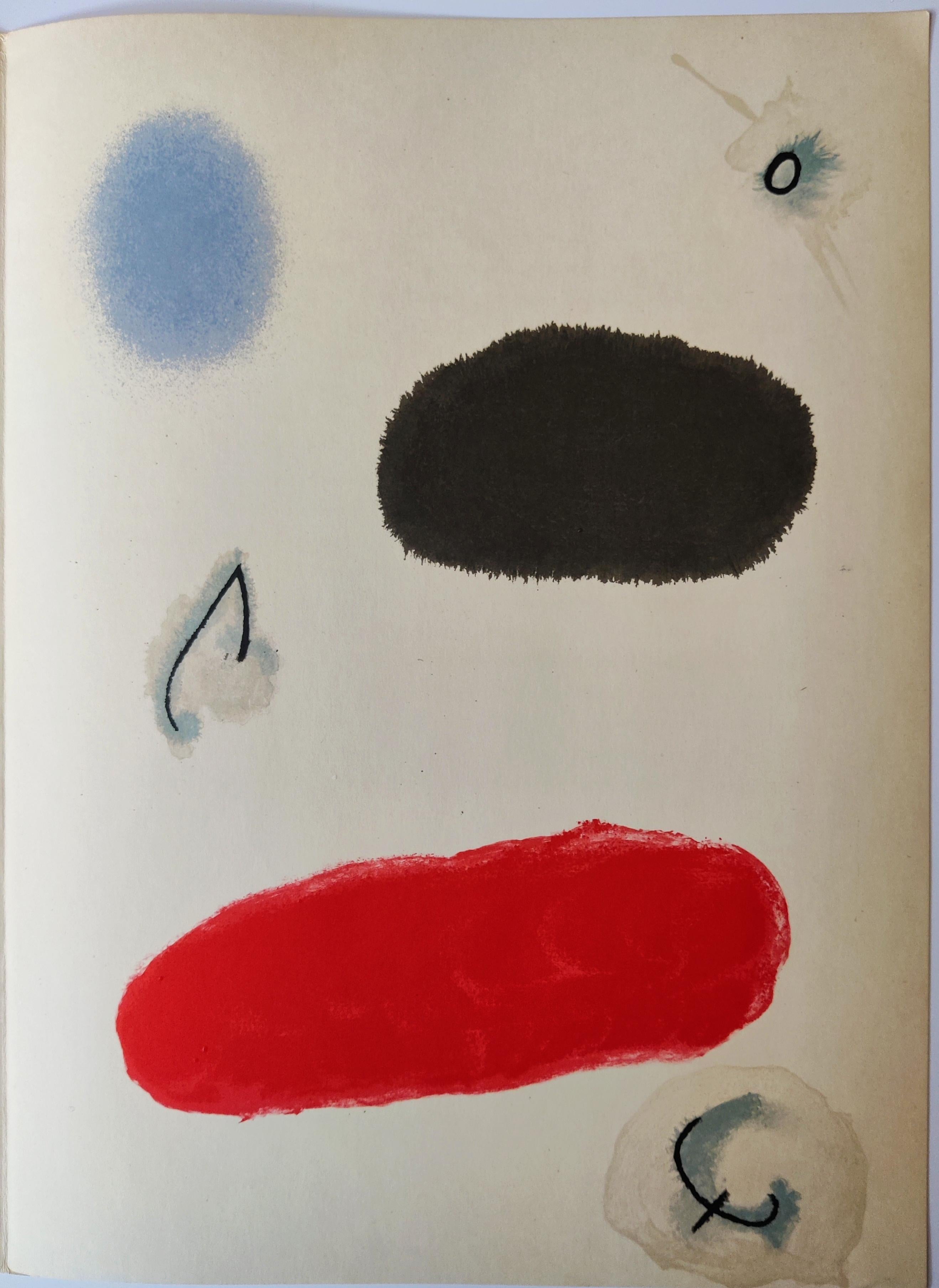 Joan Miró -- Sans titre de Derriere le Miroir