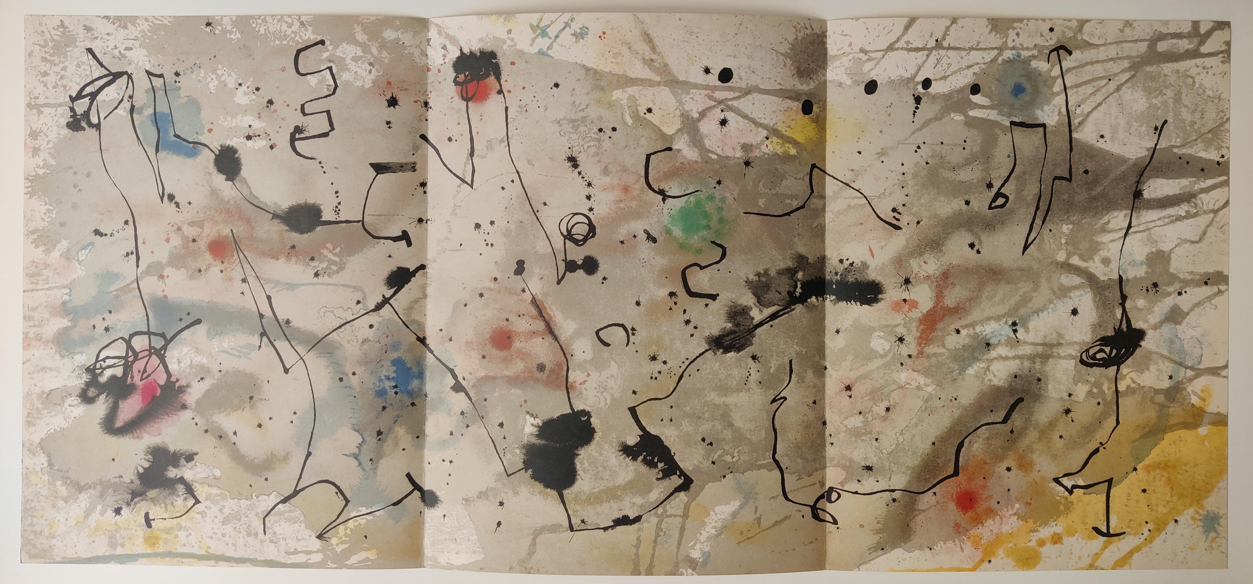 Joan Miró
Untitled from Derriere le Miroir, 1961
Original lithograph. 
Unsigned
Size 37.7 x 80 cm
Published by Maeght Editeur, Paris
Reference: 924802-1973
FREE SHIPPING
