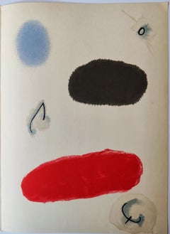 Joan Miró -- Sans titre de Derriere le Miroir