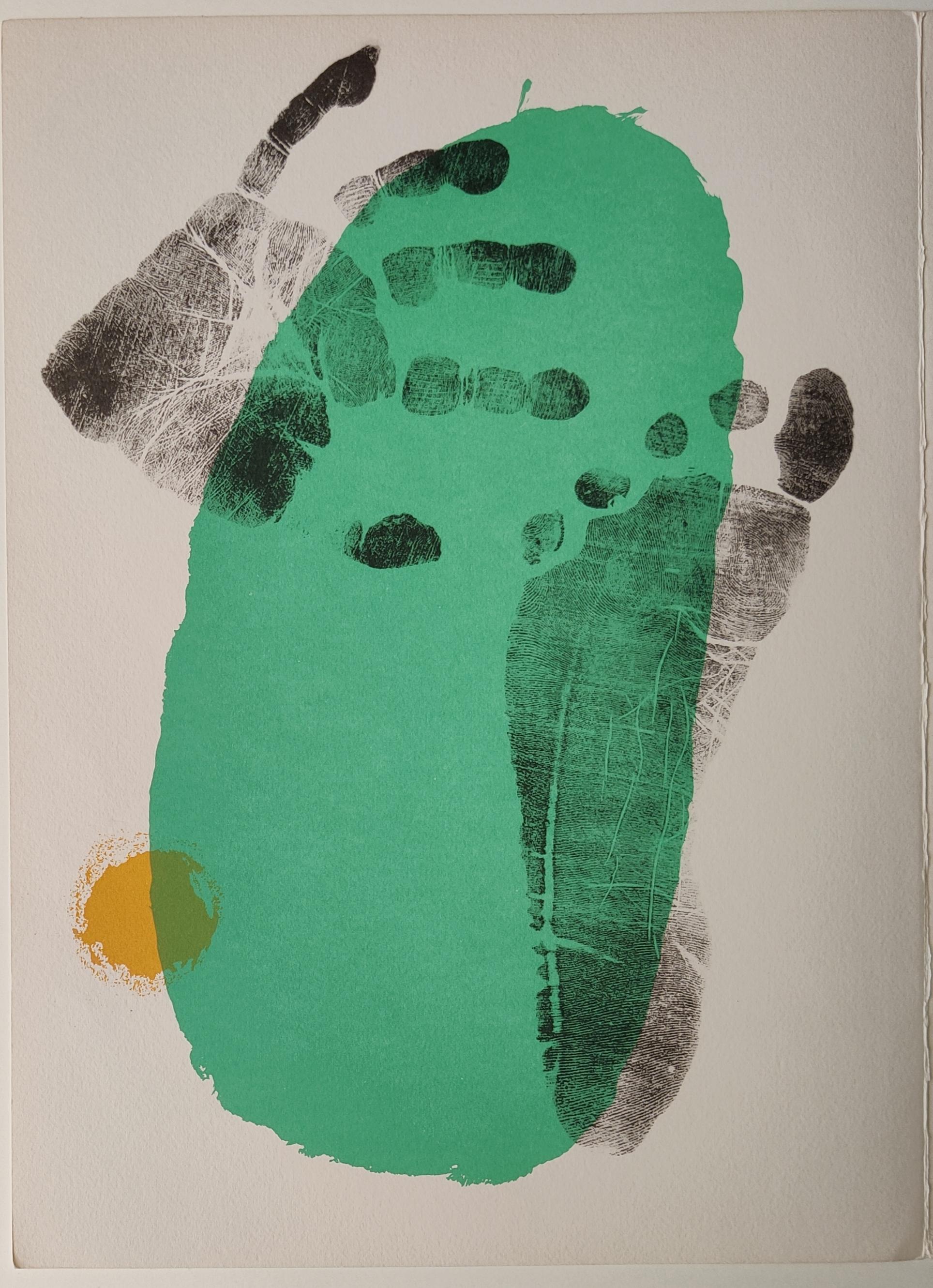 Joan Miró -- Sans titre de Derriere le Miroir