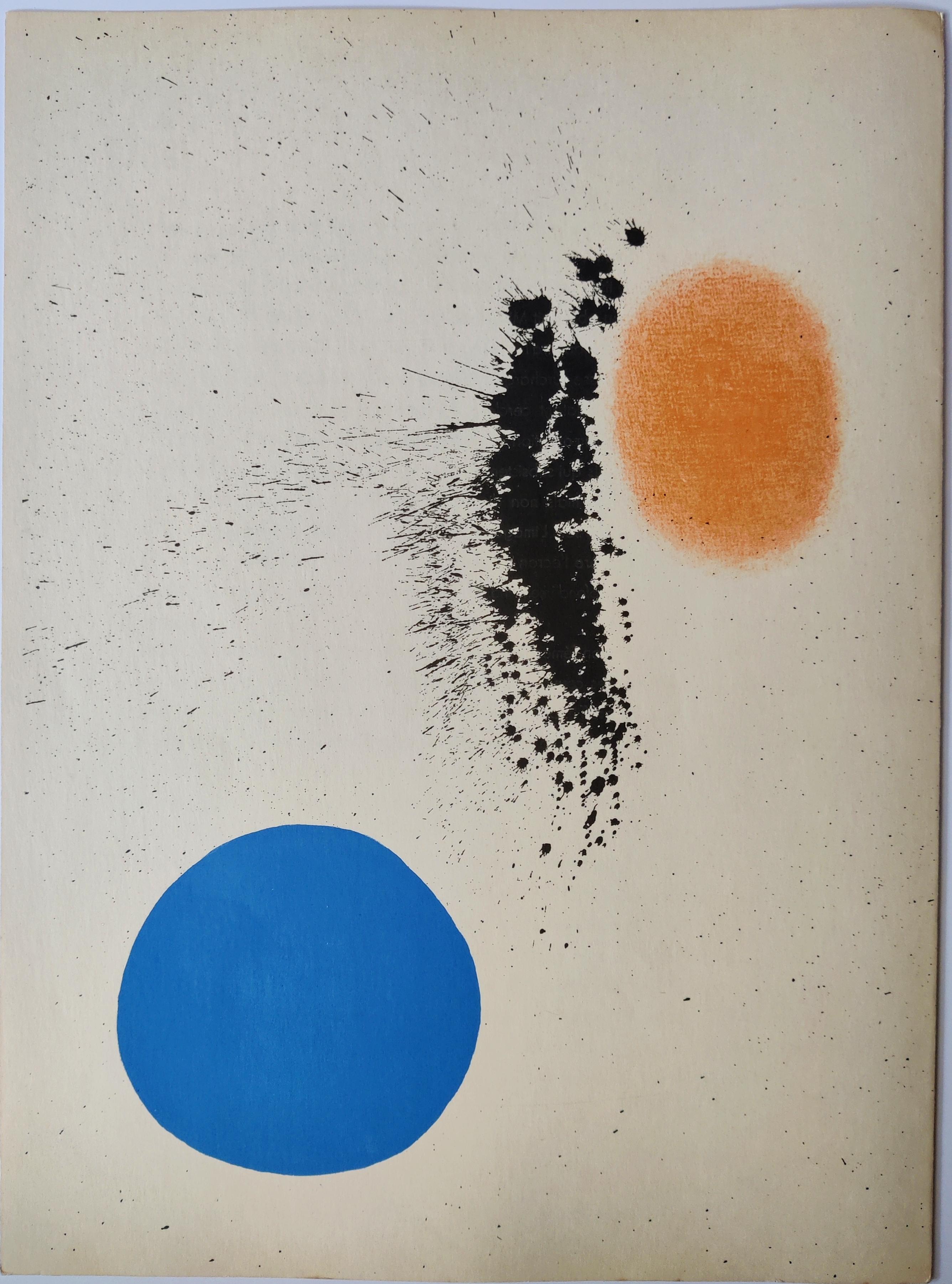 Joan Miró -- Sans titre de Derriere le Miroir