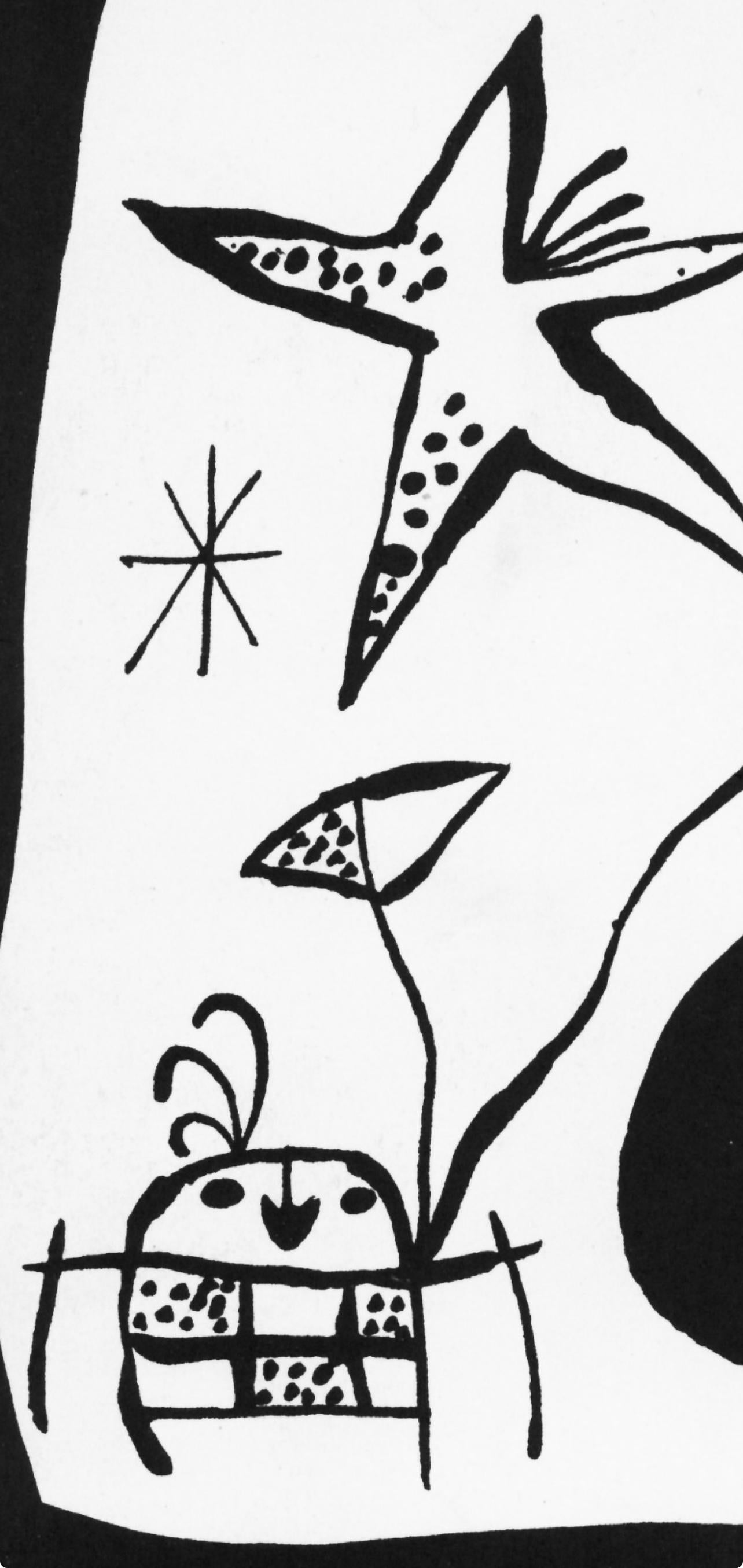 Joan Miro, Untitled, from Joan Miro, 1956 - Print by Joan Miró