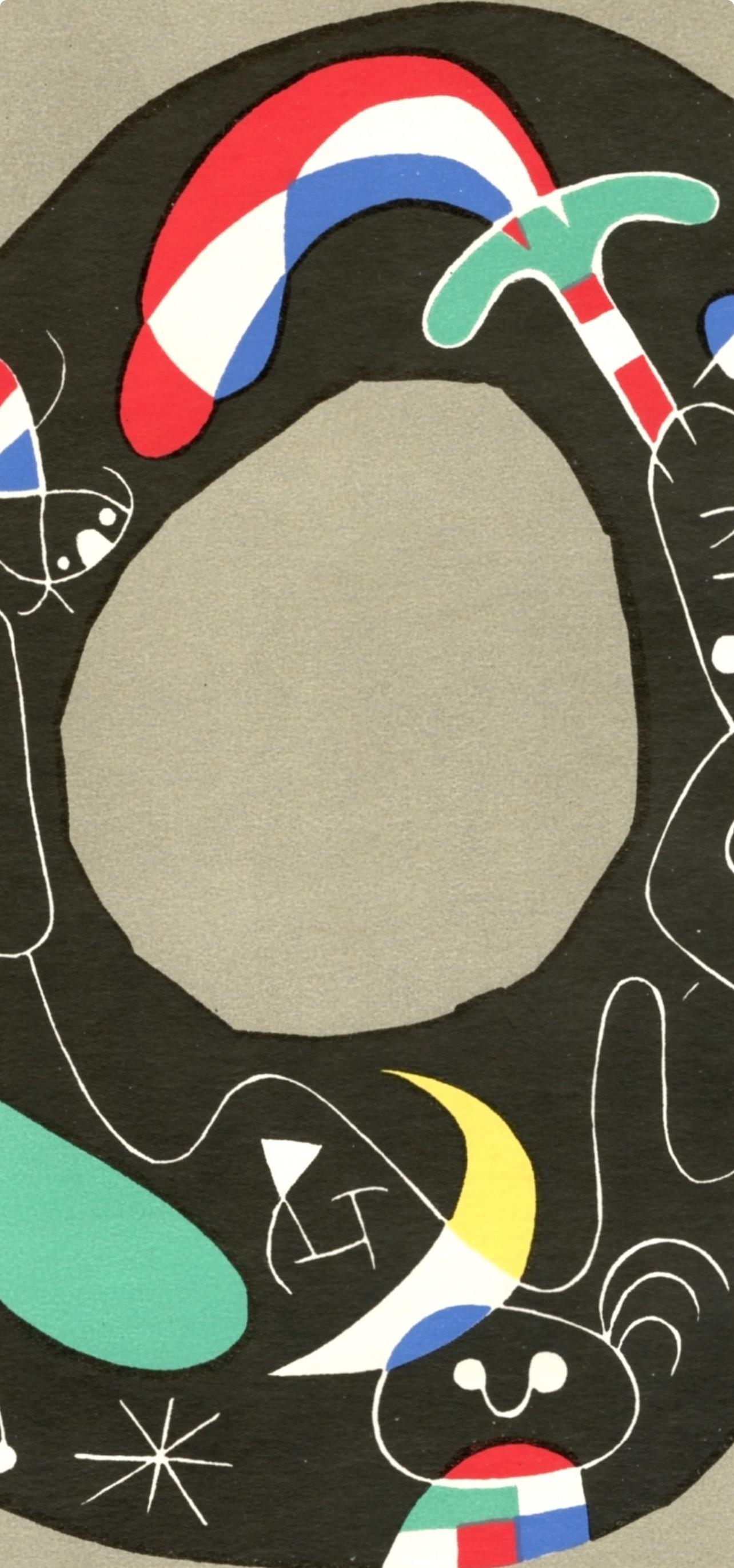 Joan Miro, Untitled, from Joan Miro, 1956 - Print by Joan Miró