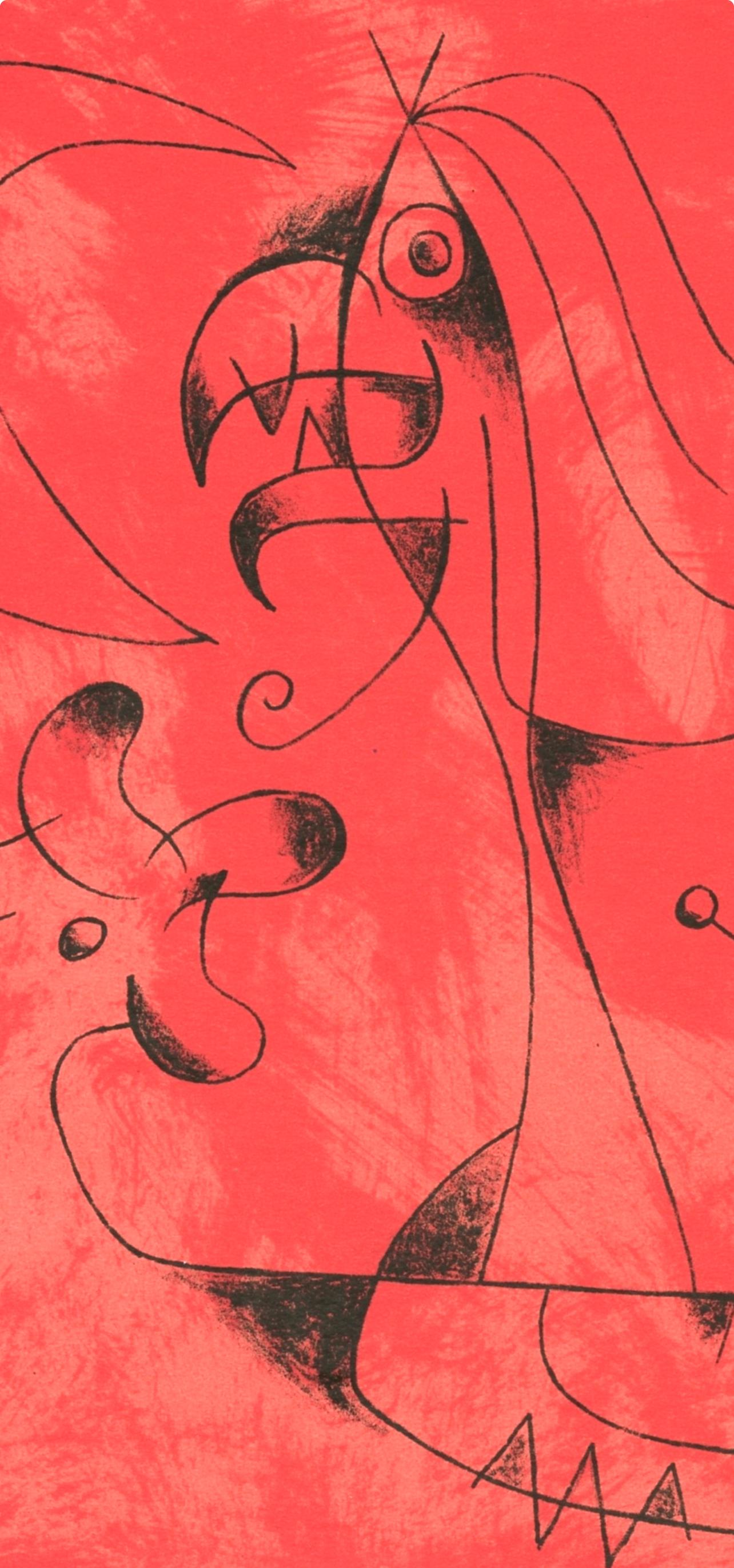 Joan Miro, Untitled, from Joan Miro, 1956 - Print by Joan Miró