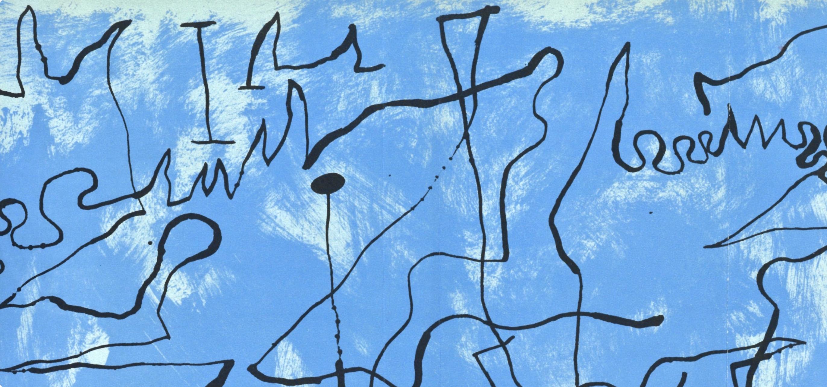 Joan Miro, Untitled, from Joan Miro, 1956 - Print by Joan Miró