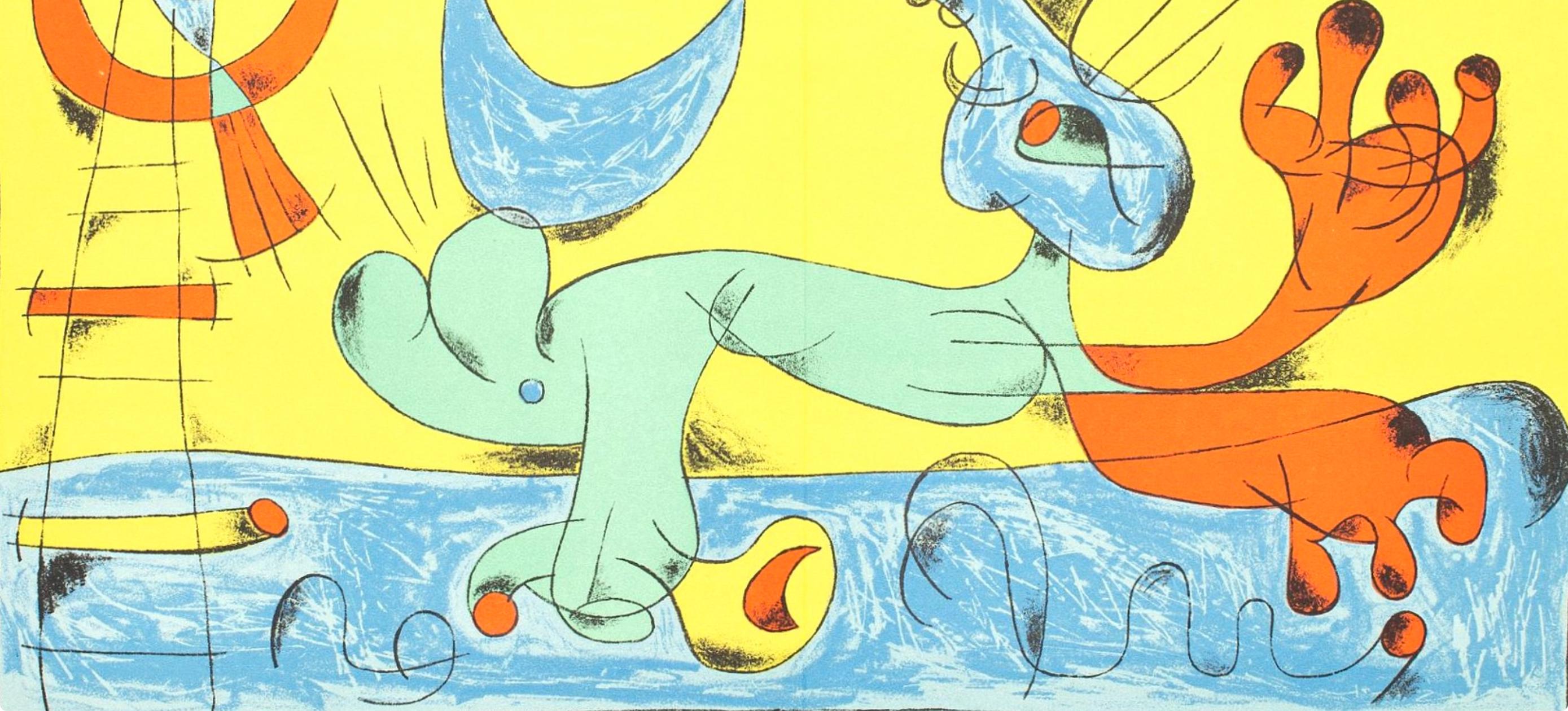 Joan Miro, Untitled, from Joan Miro, 1956 - Surrealist Print by Joan Miró