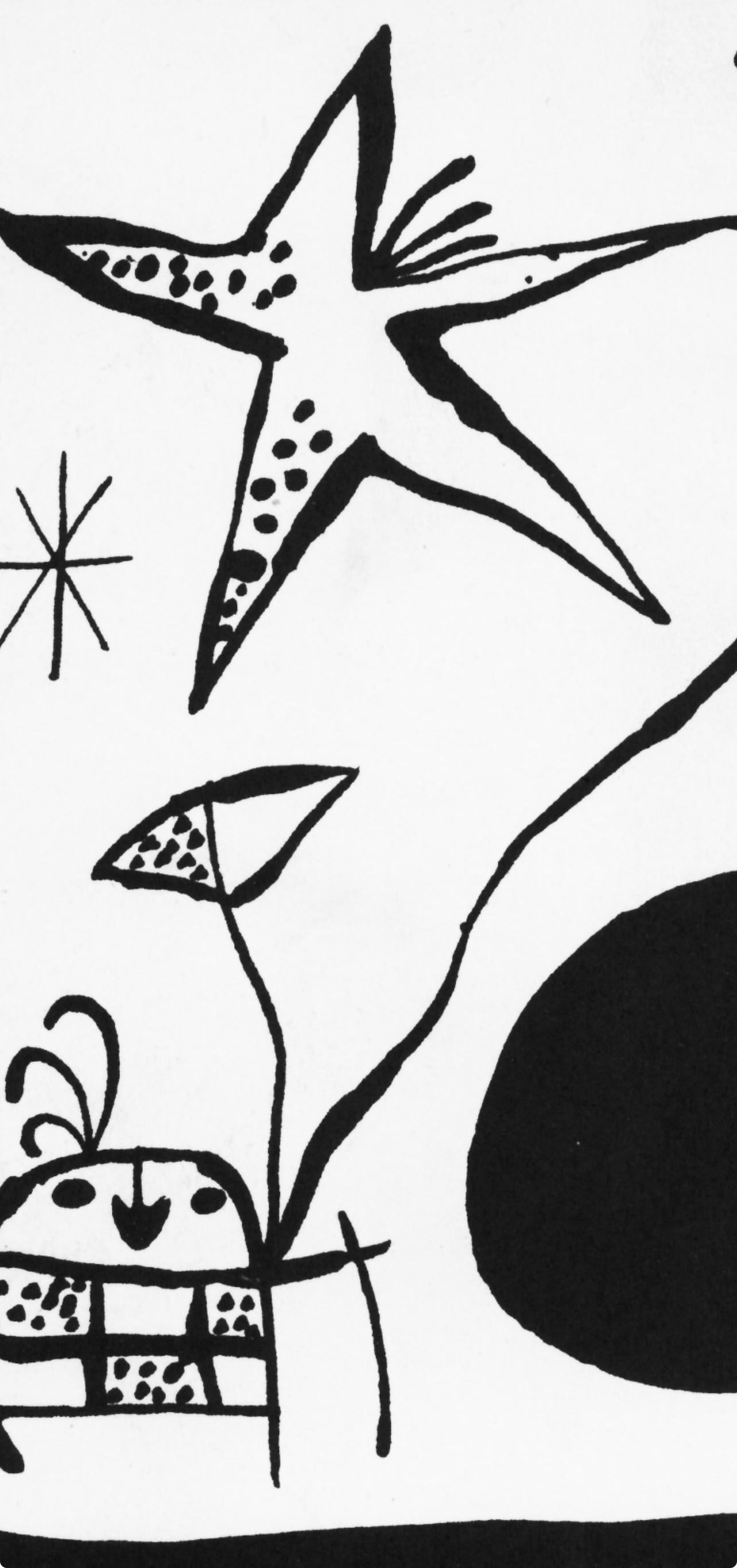 Joan Miro, Untitled, from Joan Miro, 1956 - Surrealist Print by Joan Miró