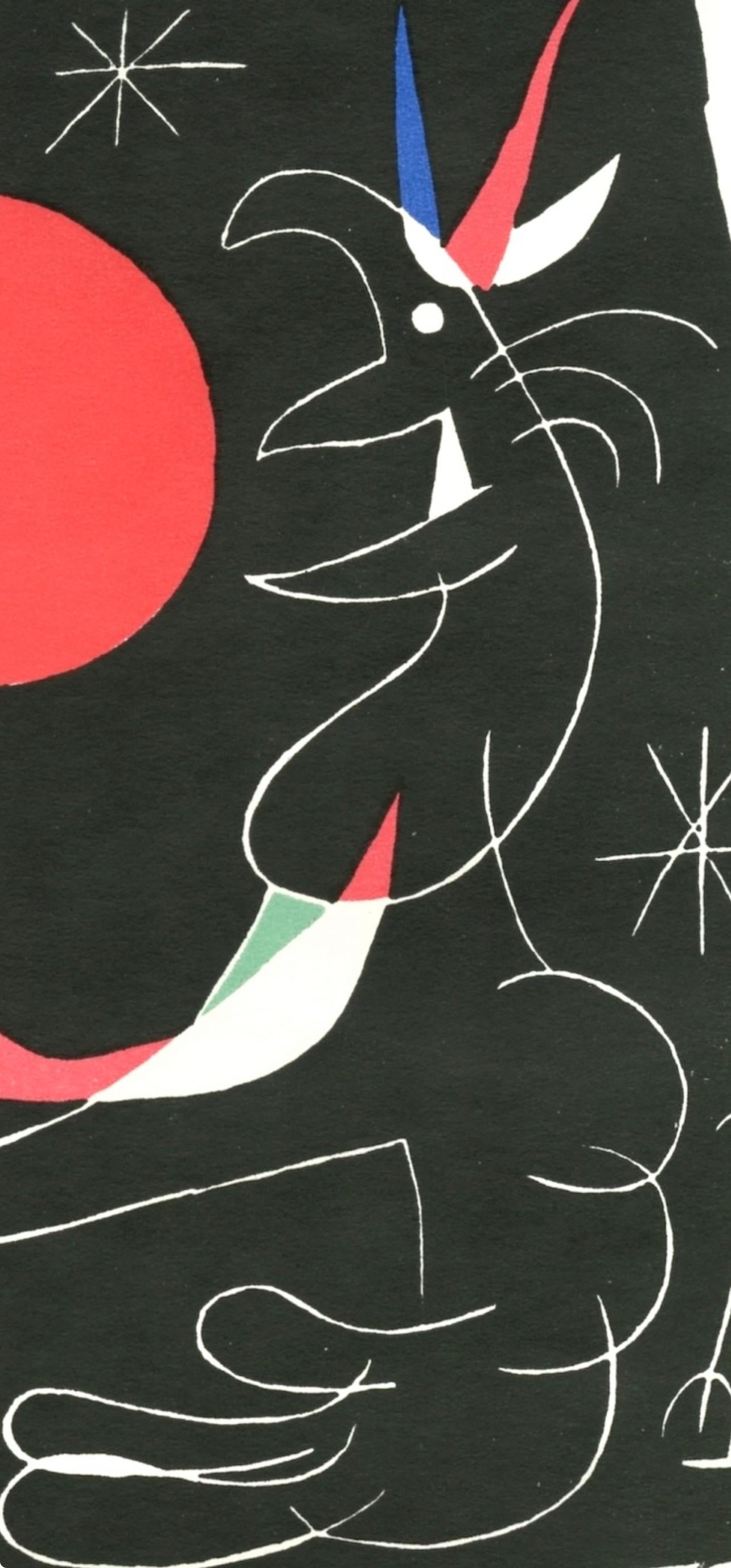 Joan Miro, Untitled, from Joan Miro, 1956 - Surrealist Print by Joan Miró