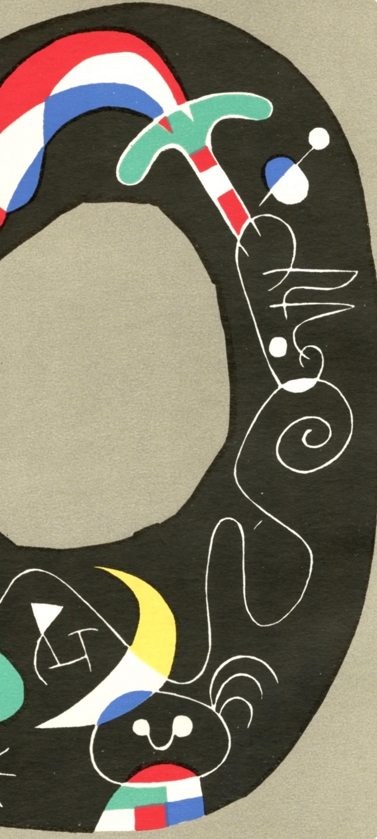 Joan Miro, Untitled, from Joan Miro, 1956 - Surrealist Print by Joan Miró