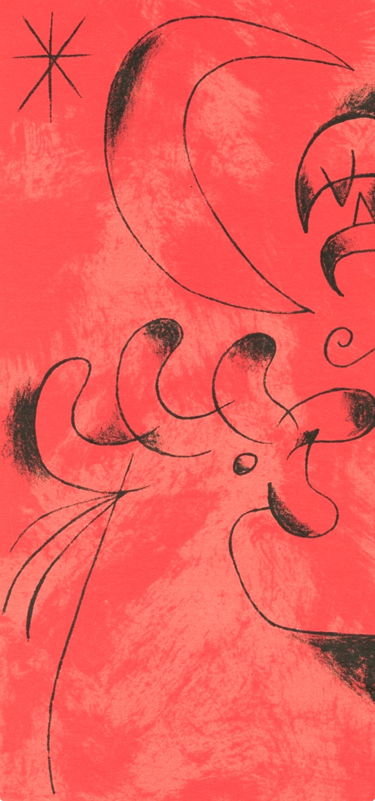 Joan Miro, Untitled, from Joan Miro, 1956 - Surrealist Print by Joan Miró