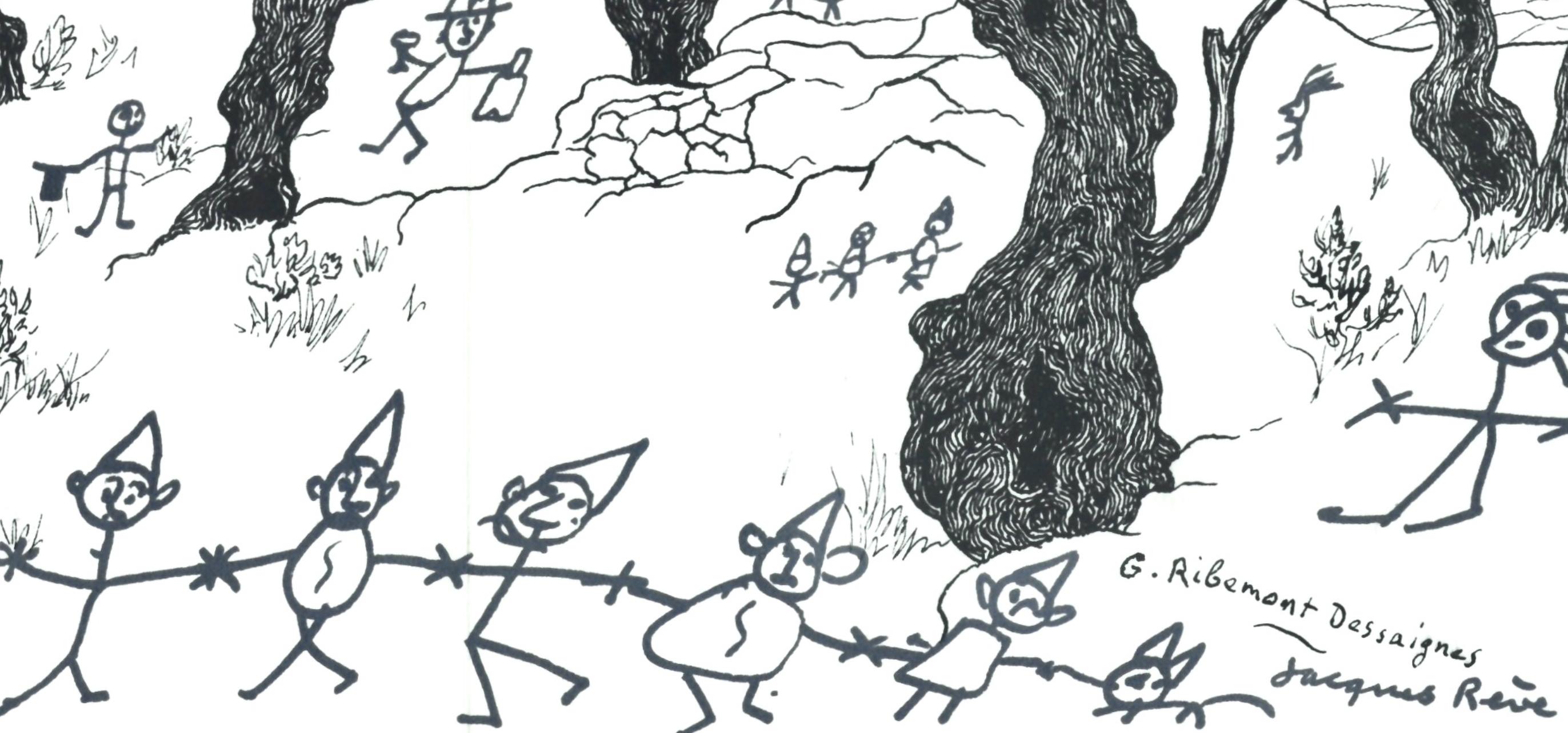 Joan Miro, Untitled, from Joan Miro, 1956 - Surrealist Print by Joan Miró