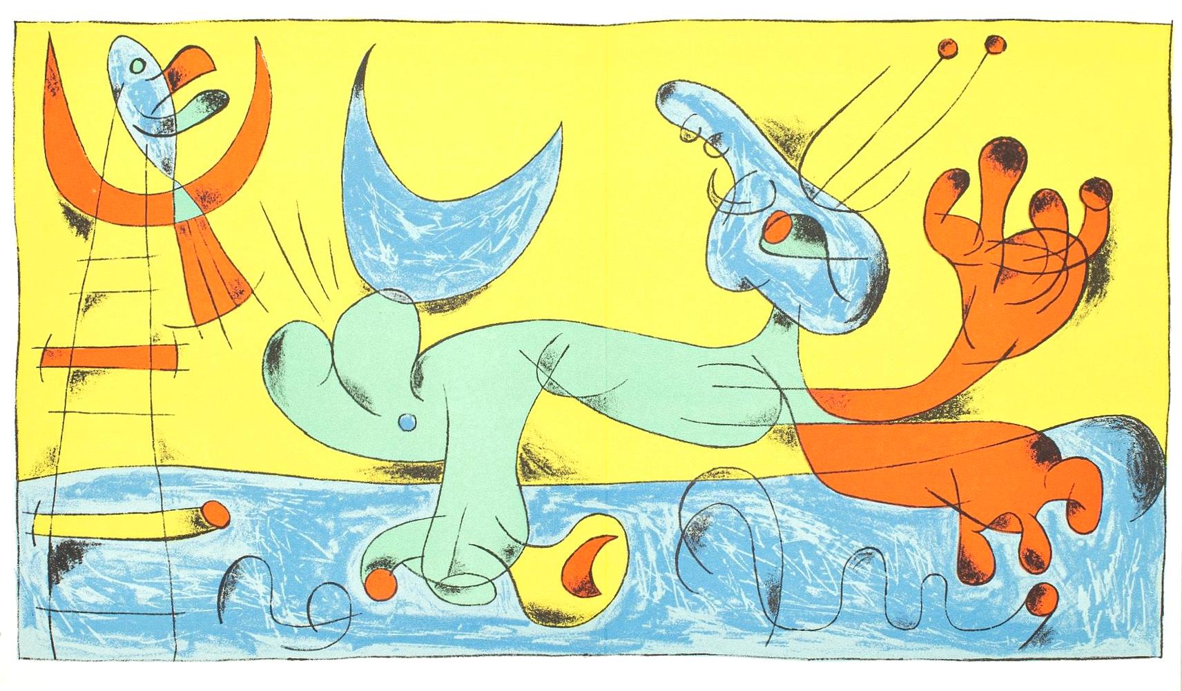 Joan Miro, Untitled, from Joan Miro, 1956
