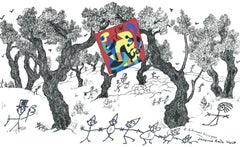 Joan Miro, Senza titolo, da Joan Miro, 1956