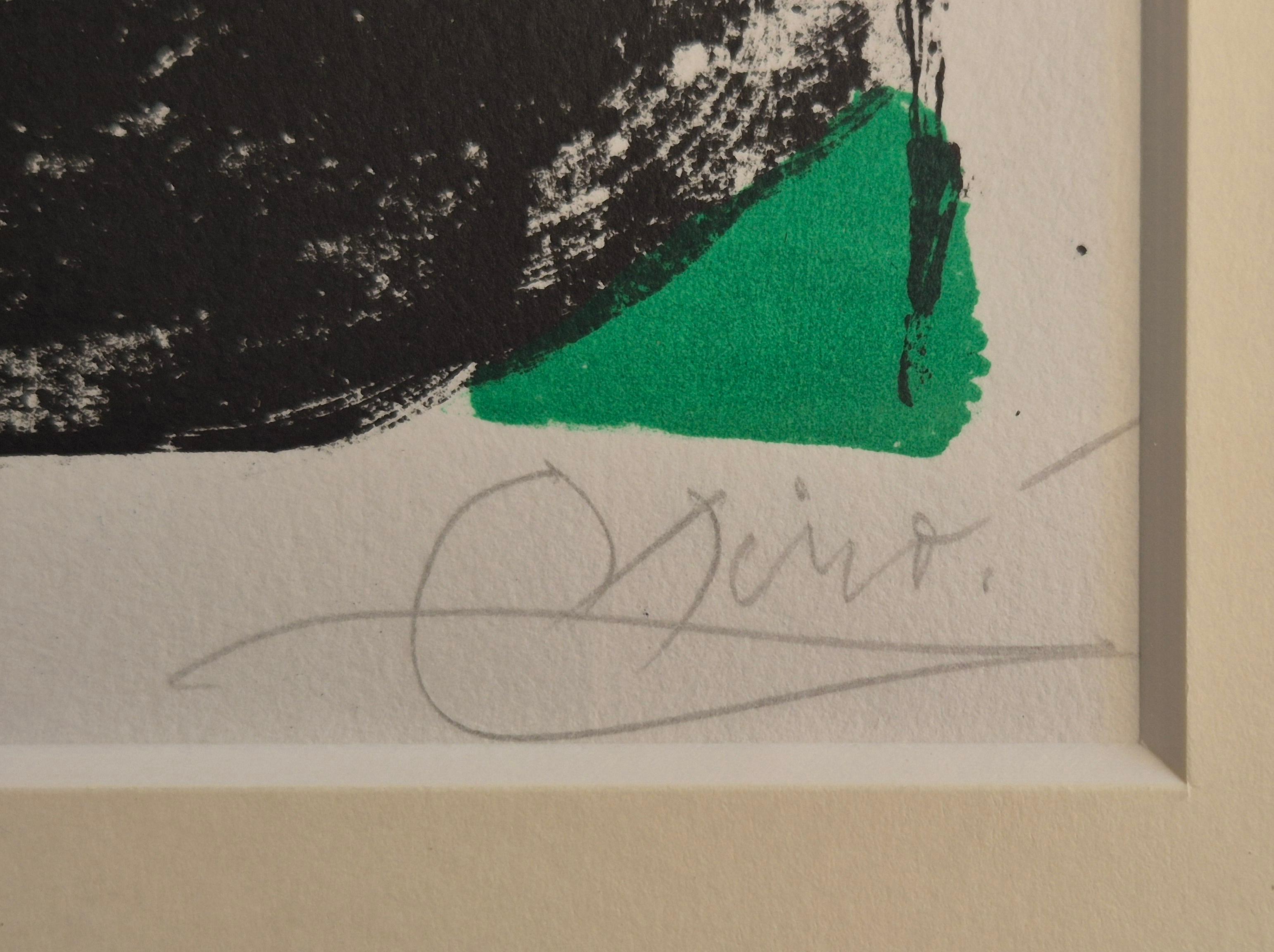 Joan Miró -- Untitled, from Joan Miró Lithographs IV For Sale 3