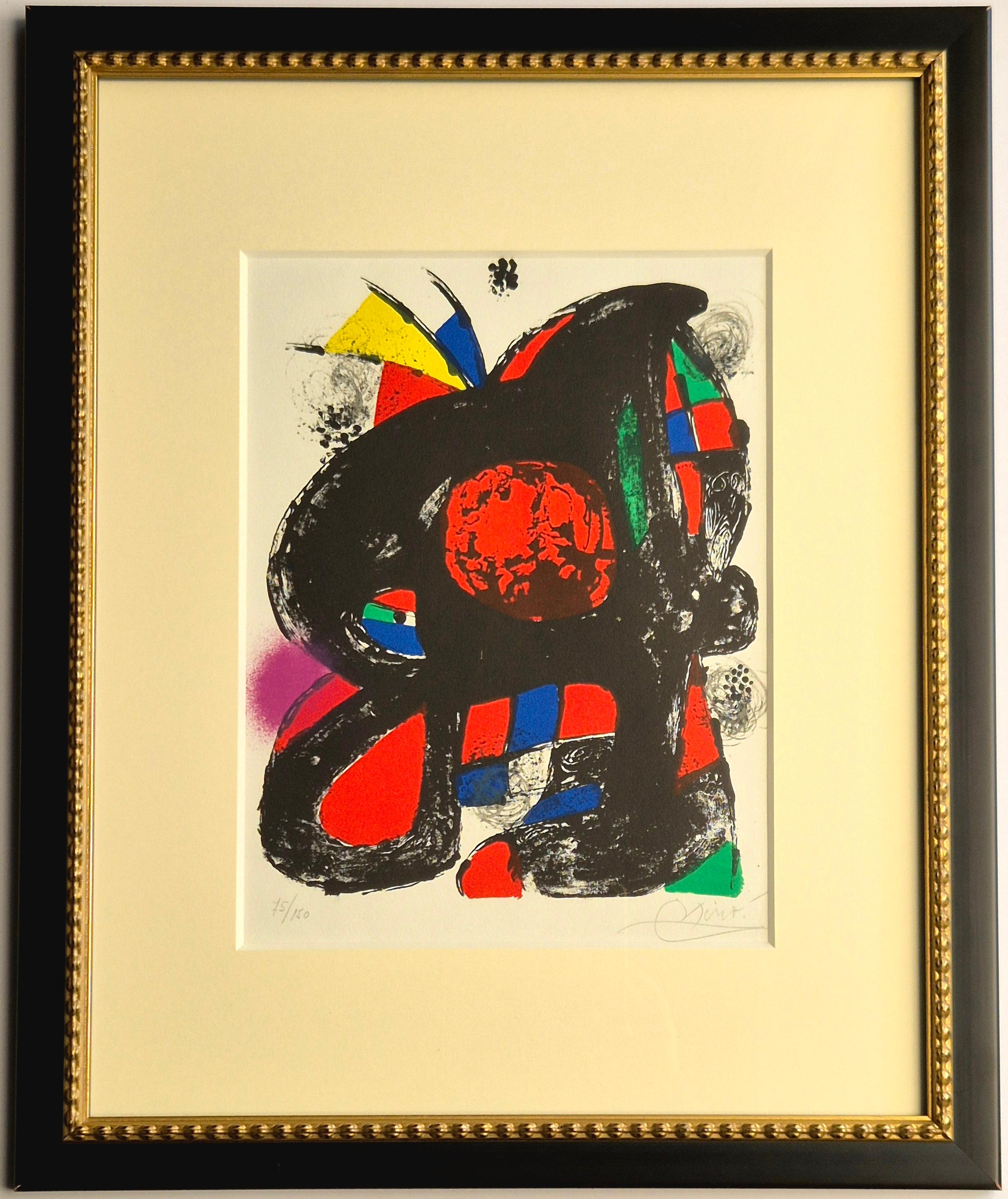 Joan Miró -- Untitled, from Joan Miró Lithographs IV