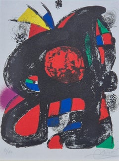 Joan Miró -- Untitled, from Joan Miró Lithographs IV