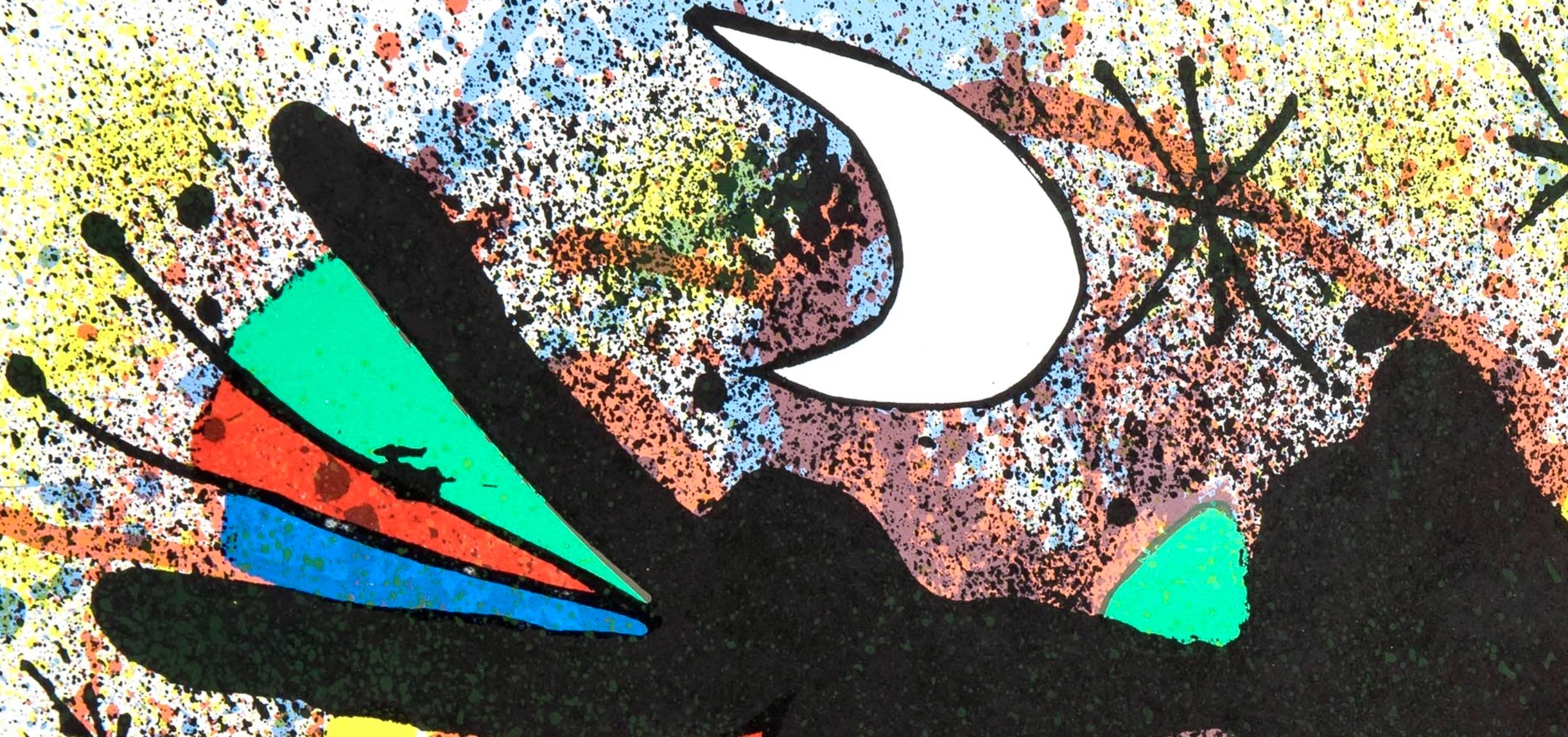 Joan Miro, Untitled, from Miro and Artigas Ceramics, 1974 - Print by Joan Miró