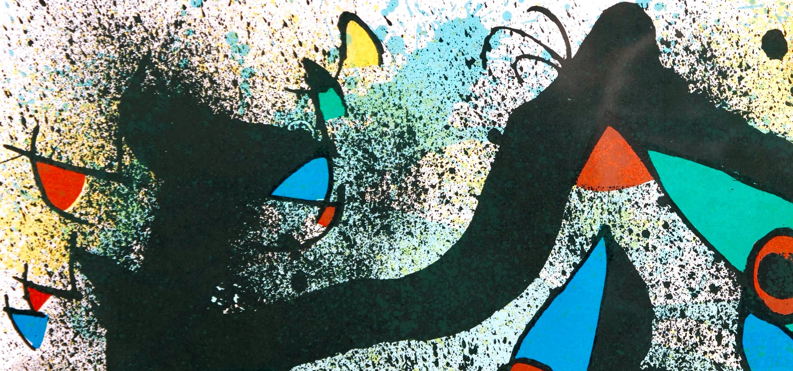 Joan Miro, Untitled, from Miro and Artigas Ceramics, 1974 - Surrealist Print by Joan Miró