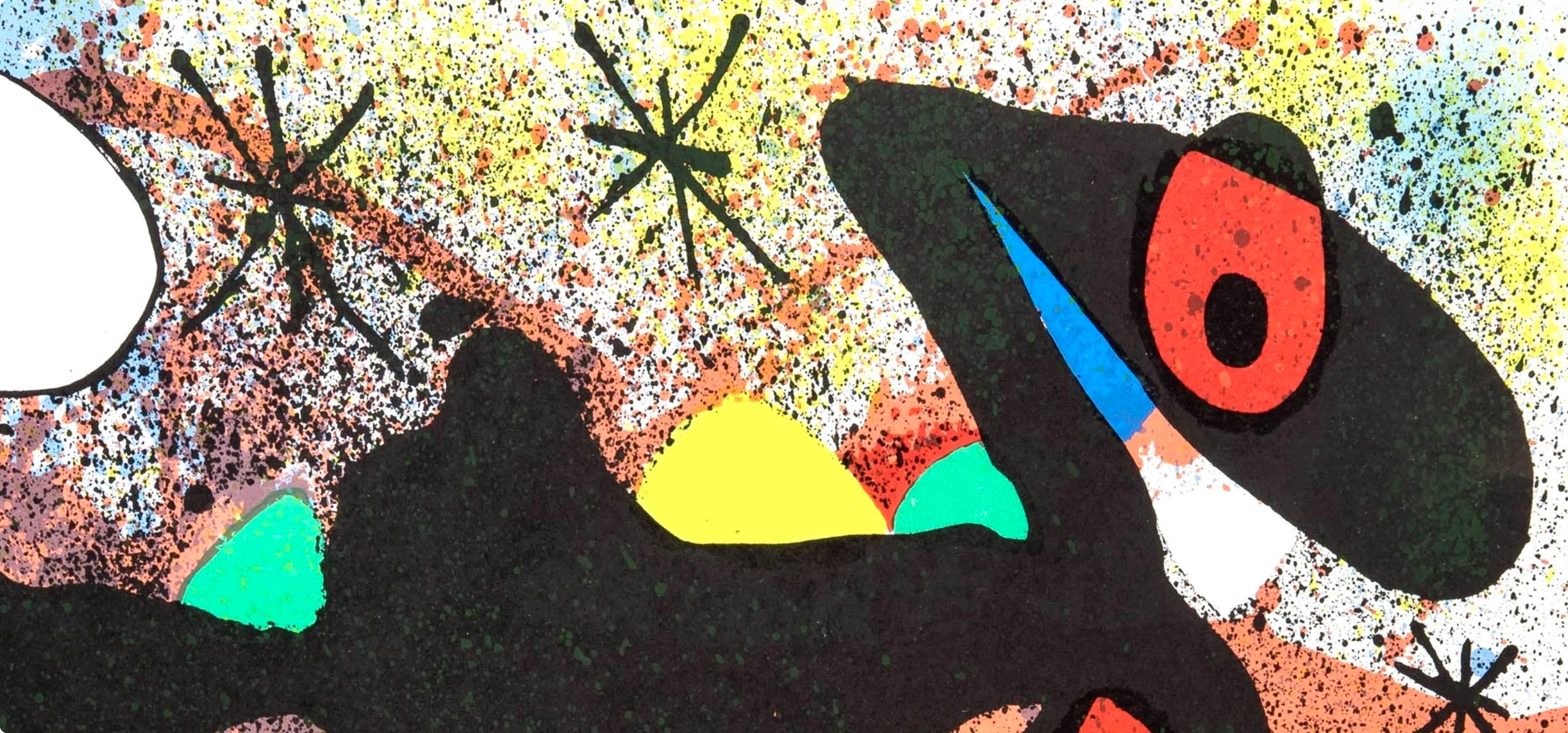 Joan Miro, Untitled, from Miro and Artigas Ceramics, 1974 - Surrealist Print by Joan Miró