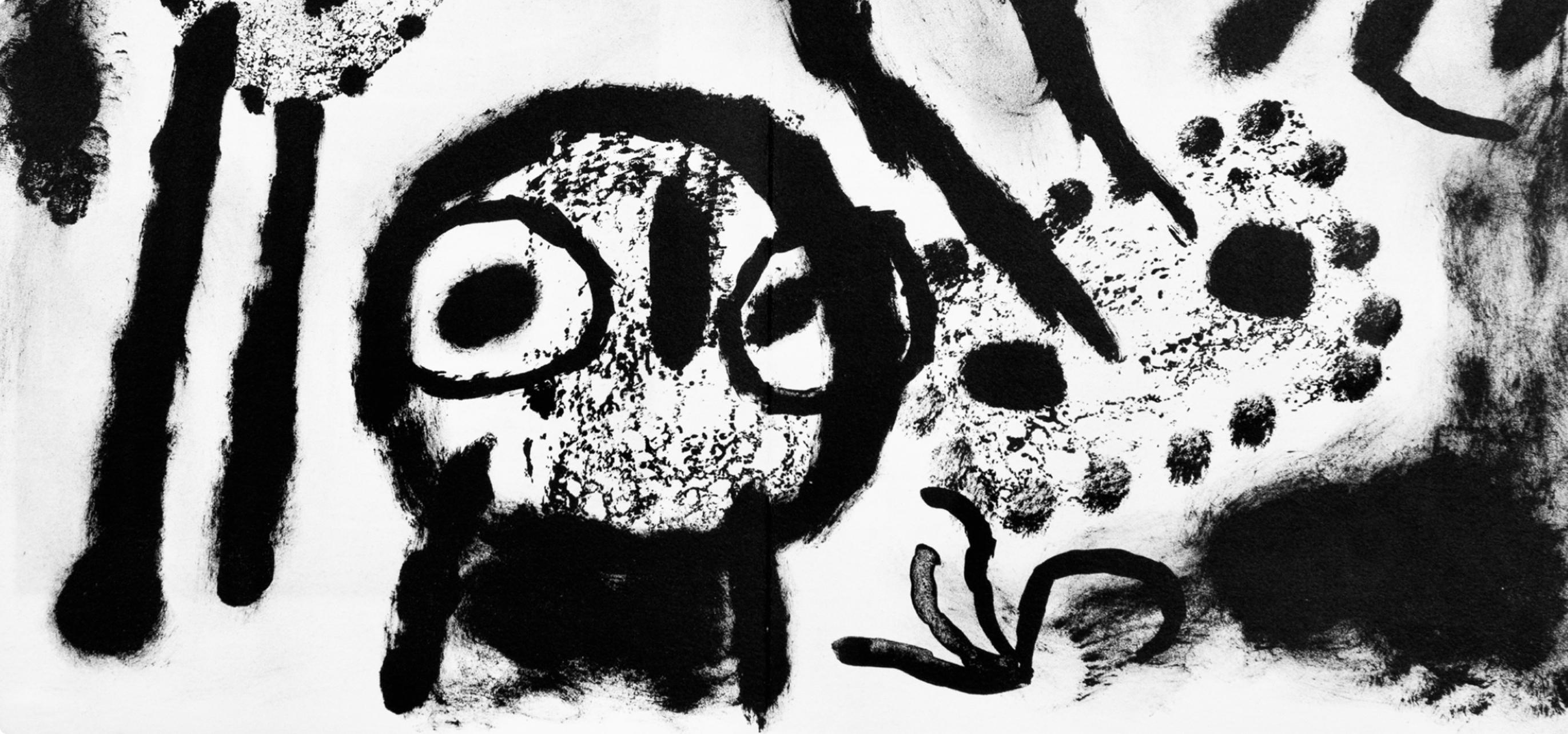 Joan Miro, Untitled, from Miro Recent Paintings, 1953 - Print by Joan Miró