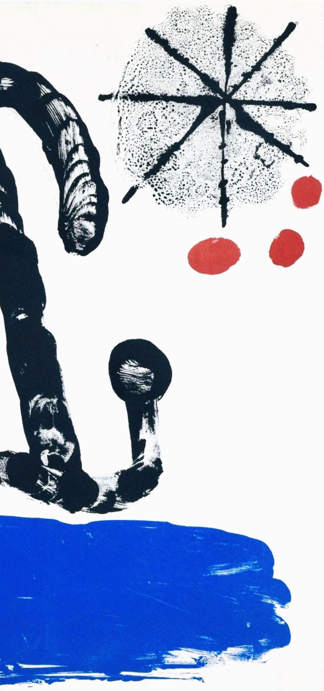 Joan Miro, Untitled, from Miro Recent Paintings, 1953 - Surrealist Print by Joan Miró