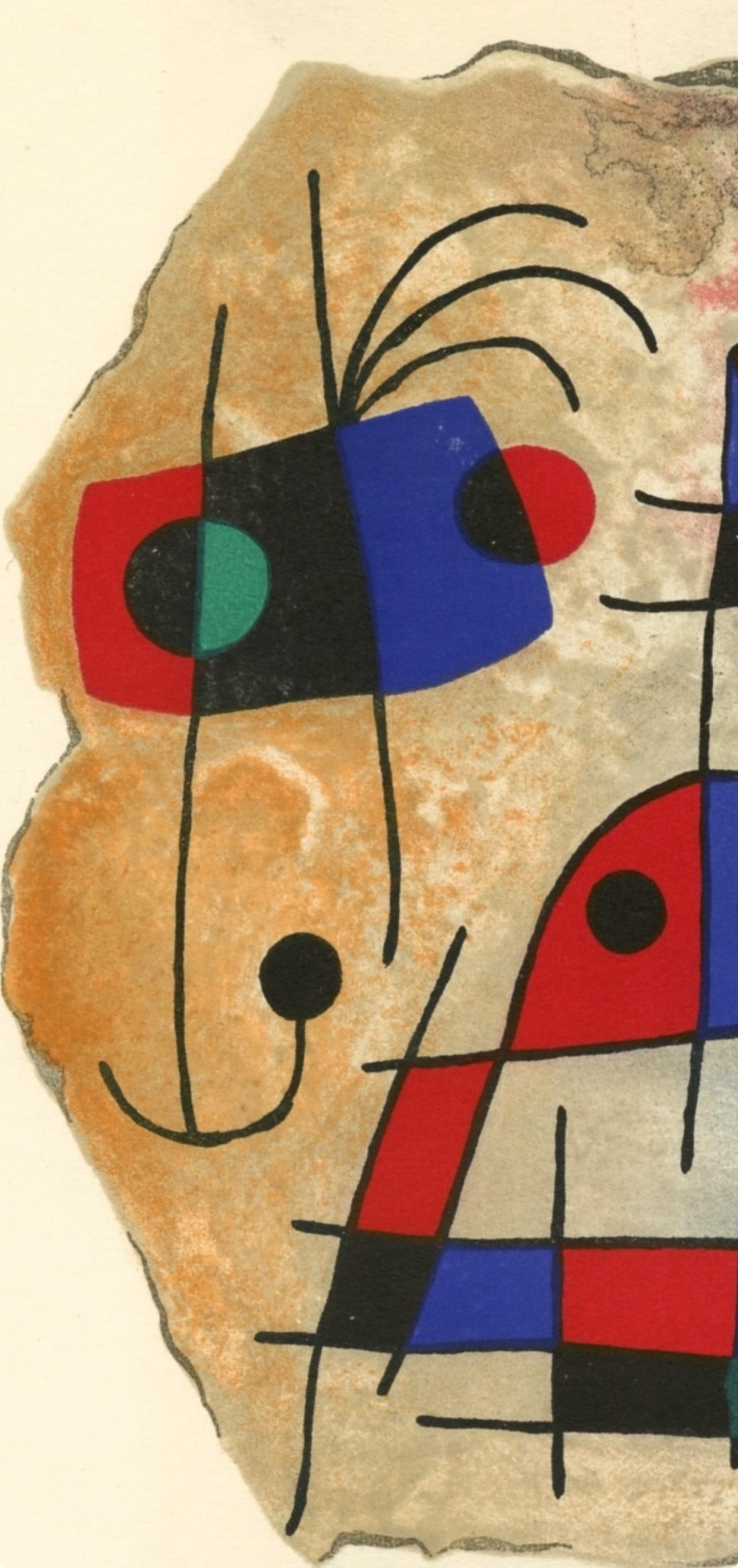 Joan Miro, Untitled, from Miro Recent Paintings, 1953 - Surrealist Print by Joan Miró