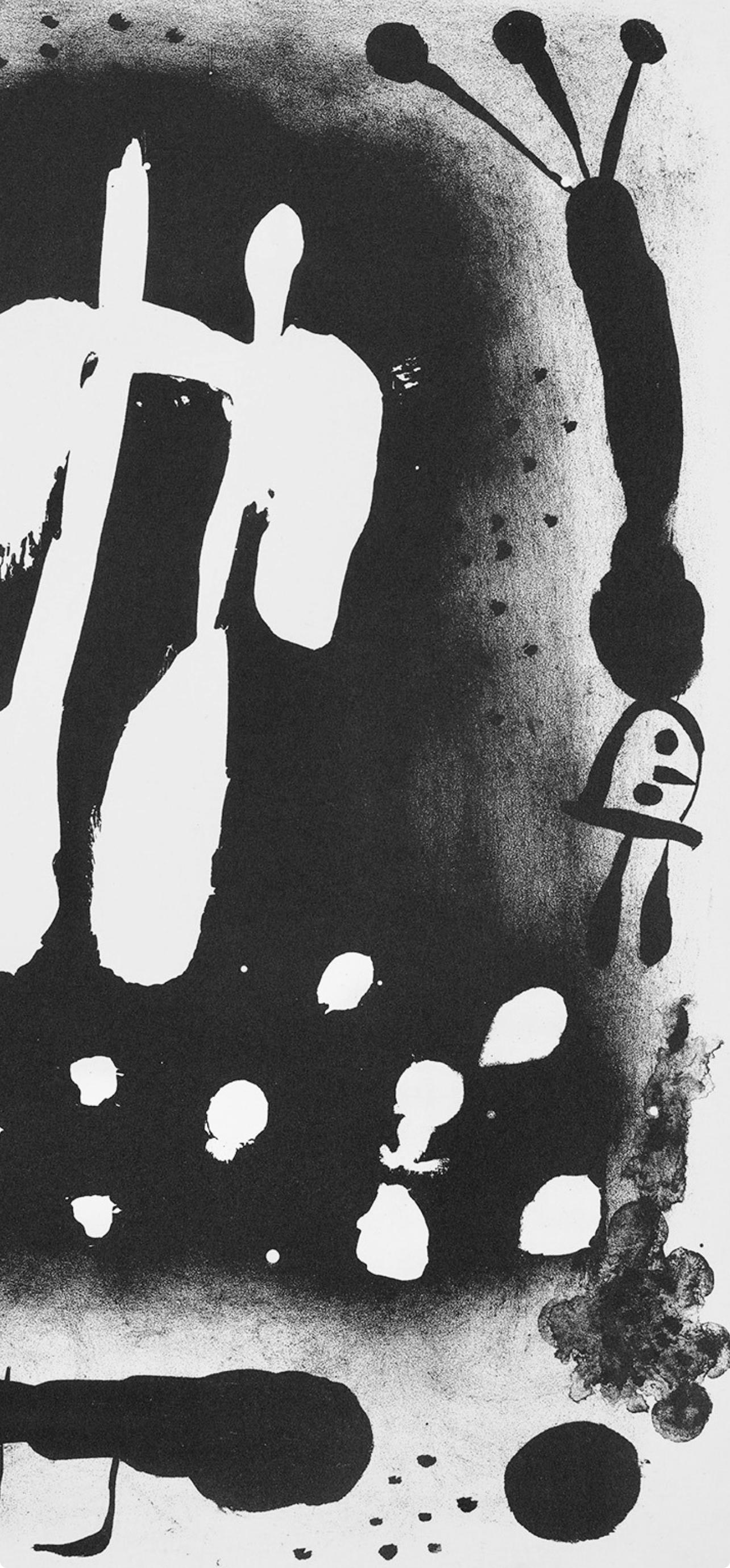 Joan Miro, Untitled, from Miro Recent Paintings, 1953 - Surrealist Print by Joan Miró