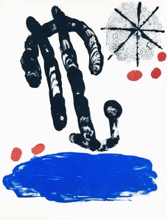 Joan Miro, Senza titolo, da Miro Recent Paintings, 1953