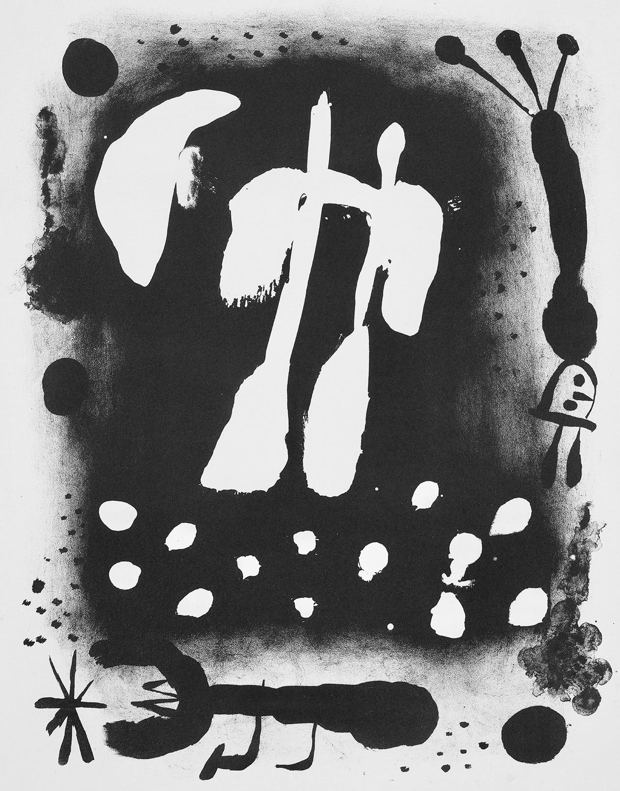 Joan Miro, Untitled, from Miro Recent Paintings, 1953