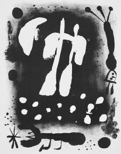 Joan Miro, Senza titolo, da Miro Recent Paintings, 1953