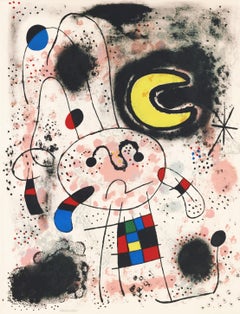 Joan Miro, Senza titolo, da Miro Recent Paintings, 1953
